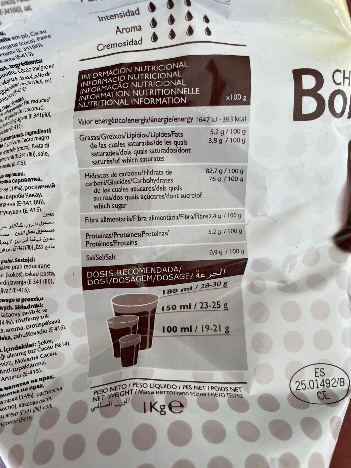 Pack 2 Chocolate Español Bombón de 1 KG Simat Vending-1