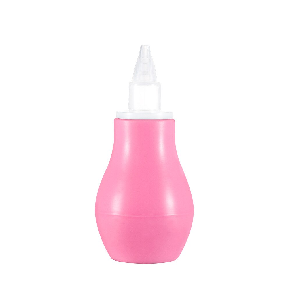 Aspirador Nasal De Silicona Limpiador Succión De Nariz Bebe-0