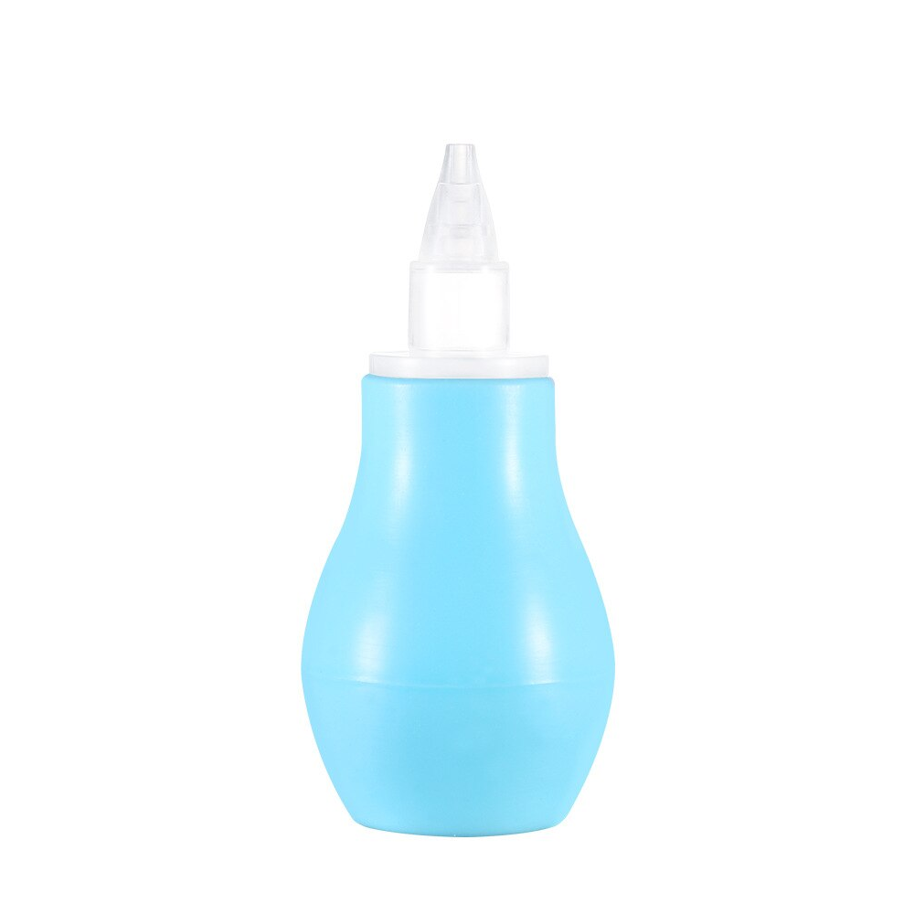 Aspirador Nasal De Silicona Limpiador Succión De Nariz Bebe-0