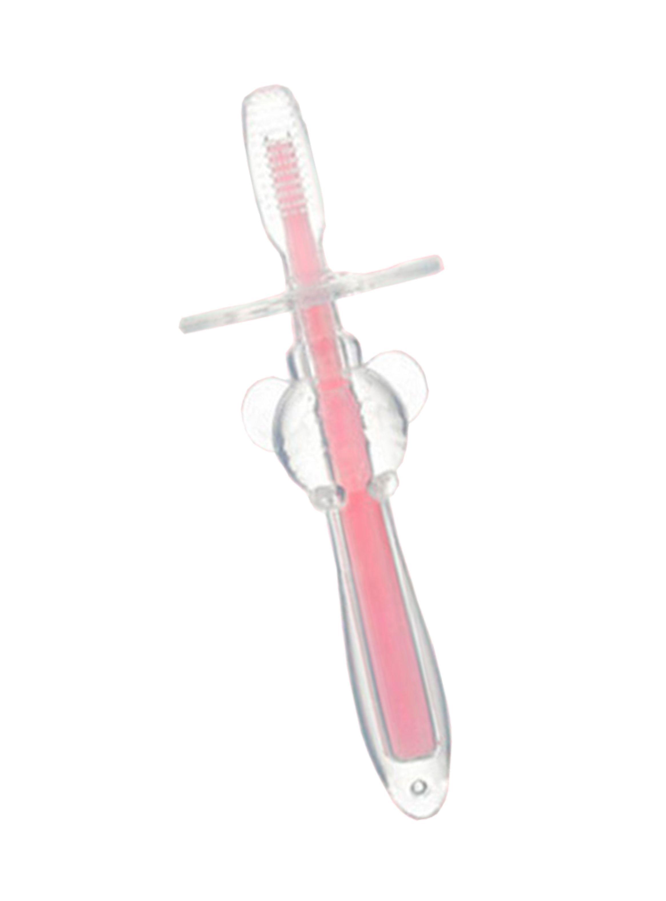 Cepillo De Dientes Silicona Entrenamiento Para Niños Bebes-0