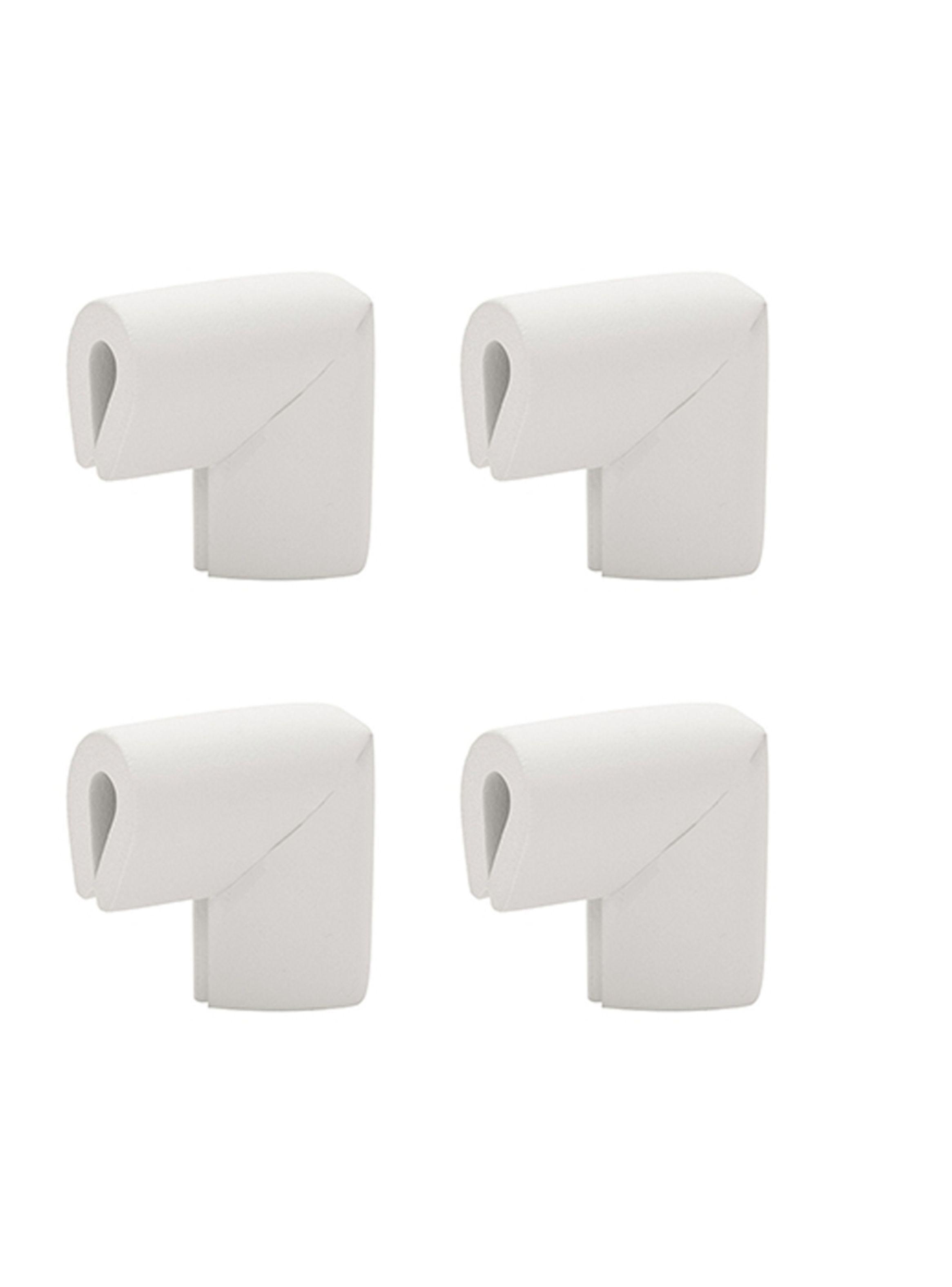 Pack 4 Esquineros Proteccion Bebe Antigolpes Goma Borde Mesa-0