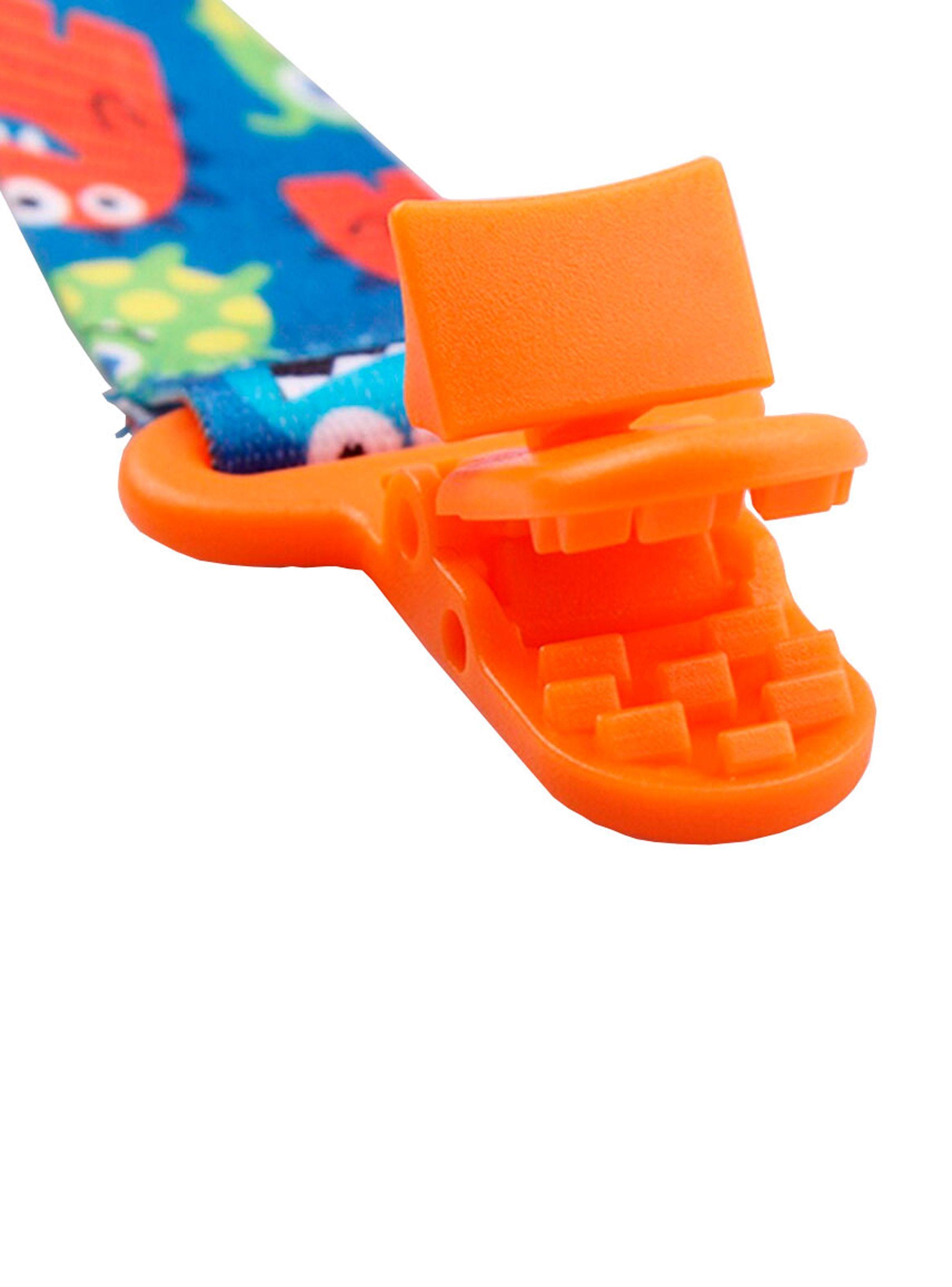 Porta Chupete De Cinta Clips De Tela Para Bebé Afirma Tete-2