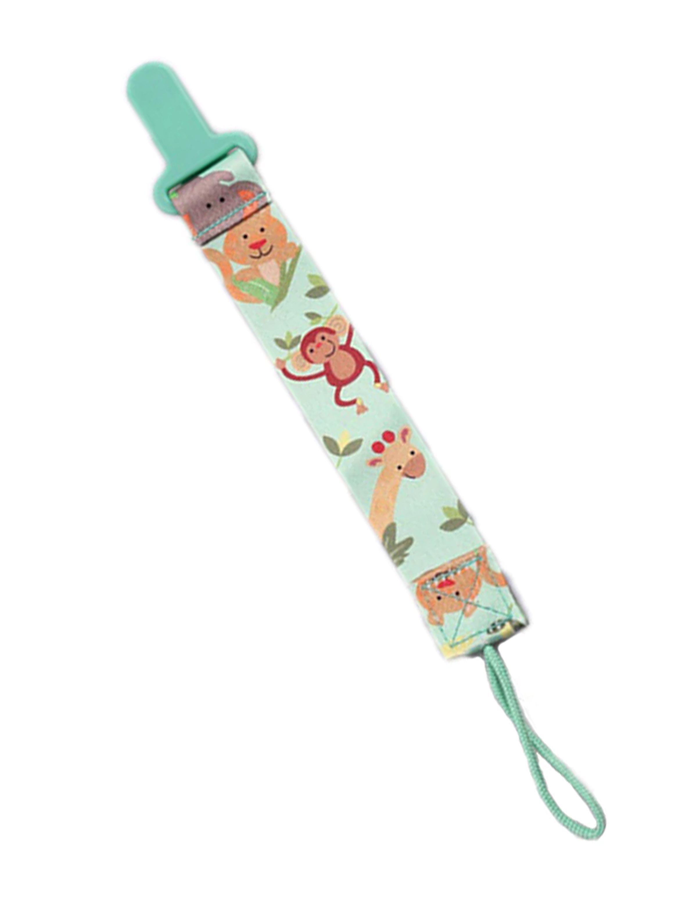 Porta Chupete De Cinta Clips De Tela Para Bebé Afirma Tete-0