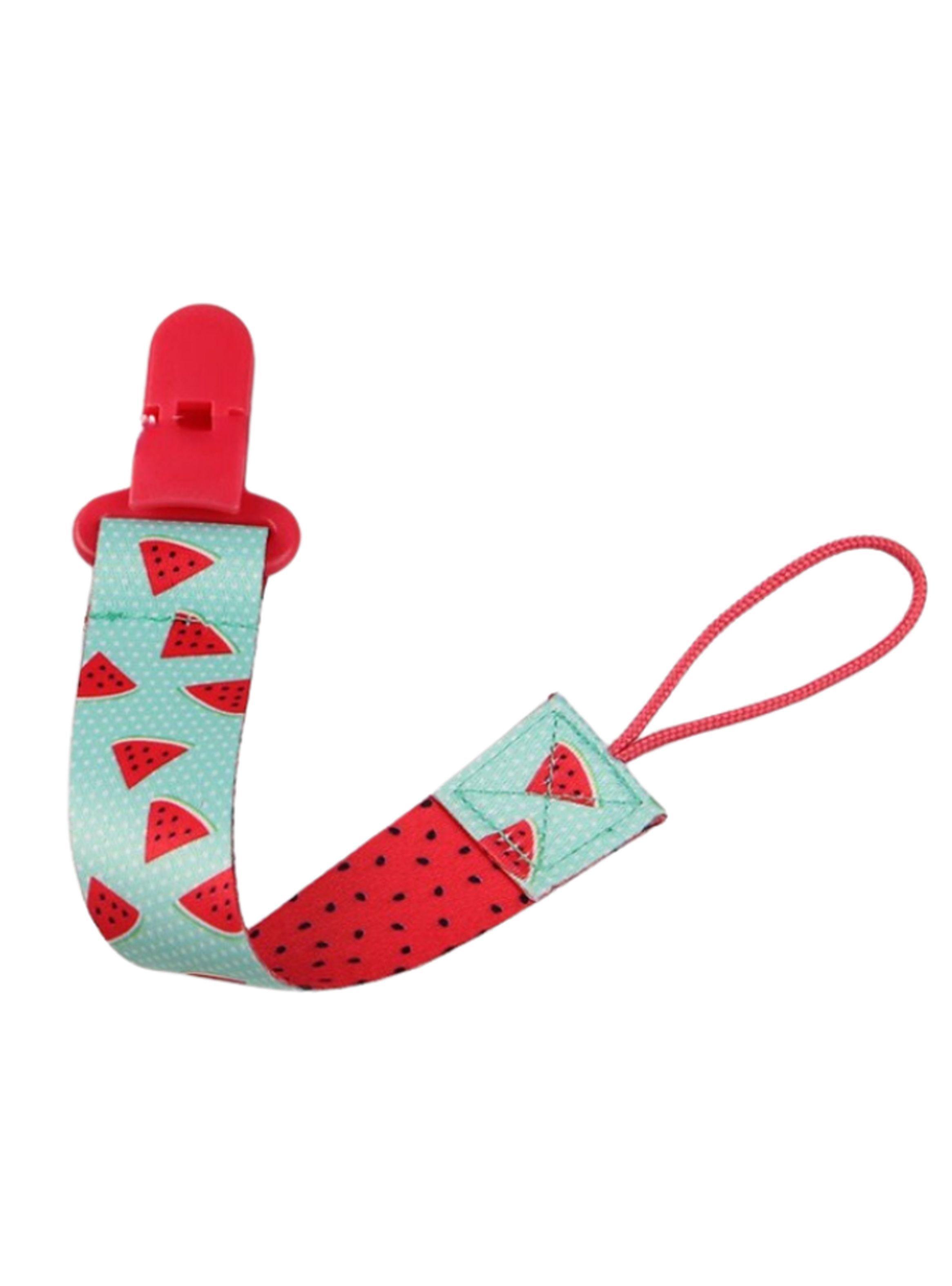 Porta Chupete De Cinta Clips De Tela Para Bebé Afirma Tete-0