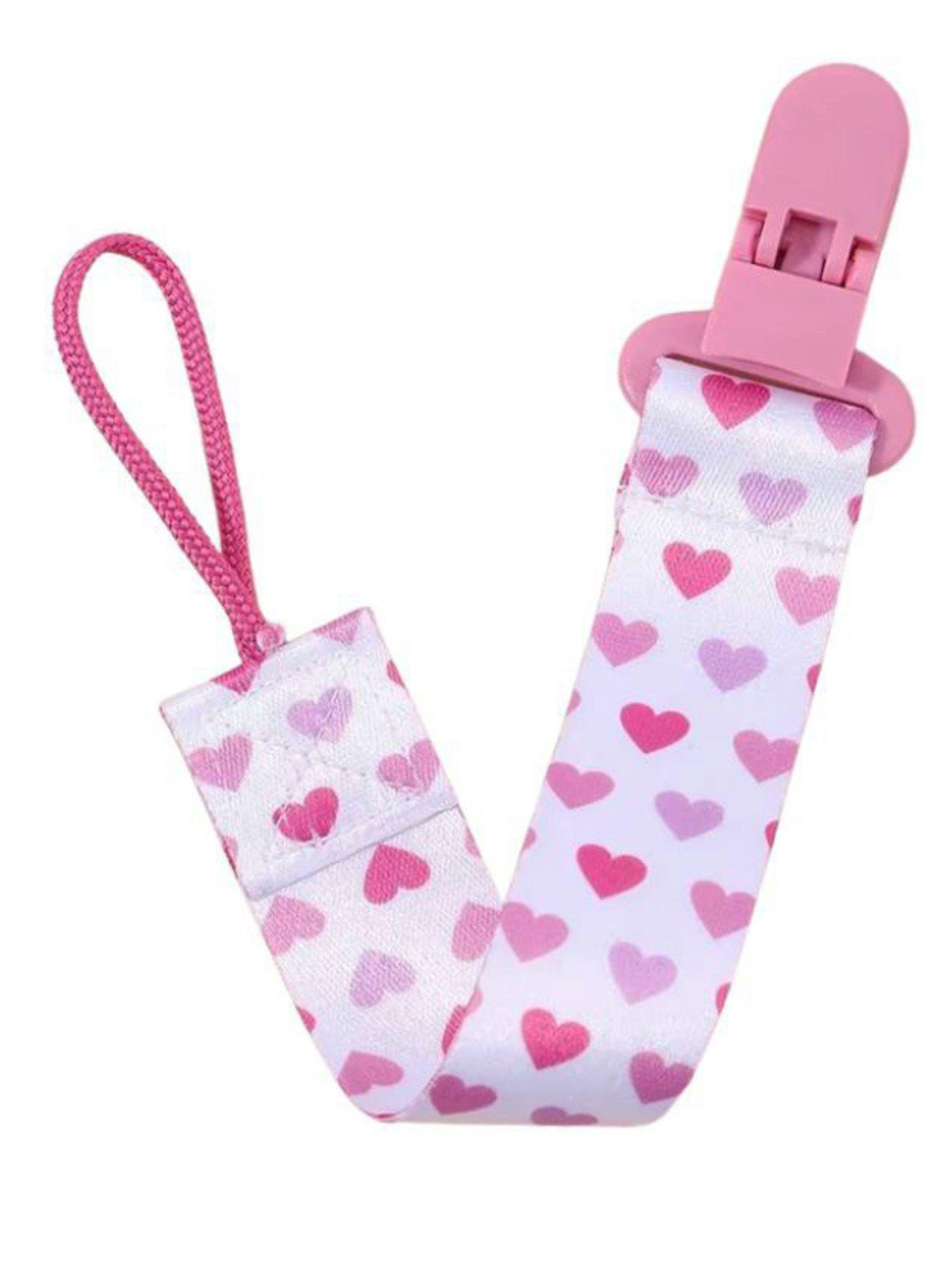 Porta Chupete De Cinta Clips De Tela Para Bebé Afirma Tete-0