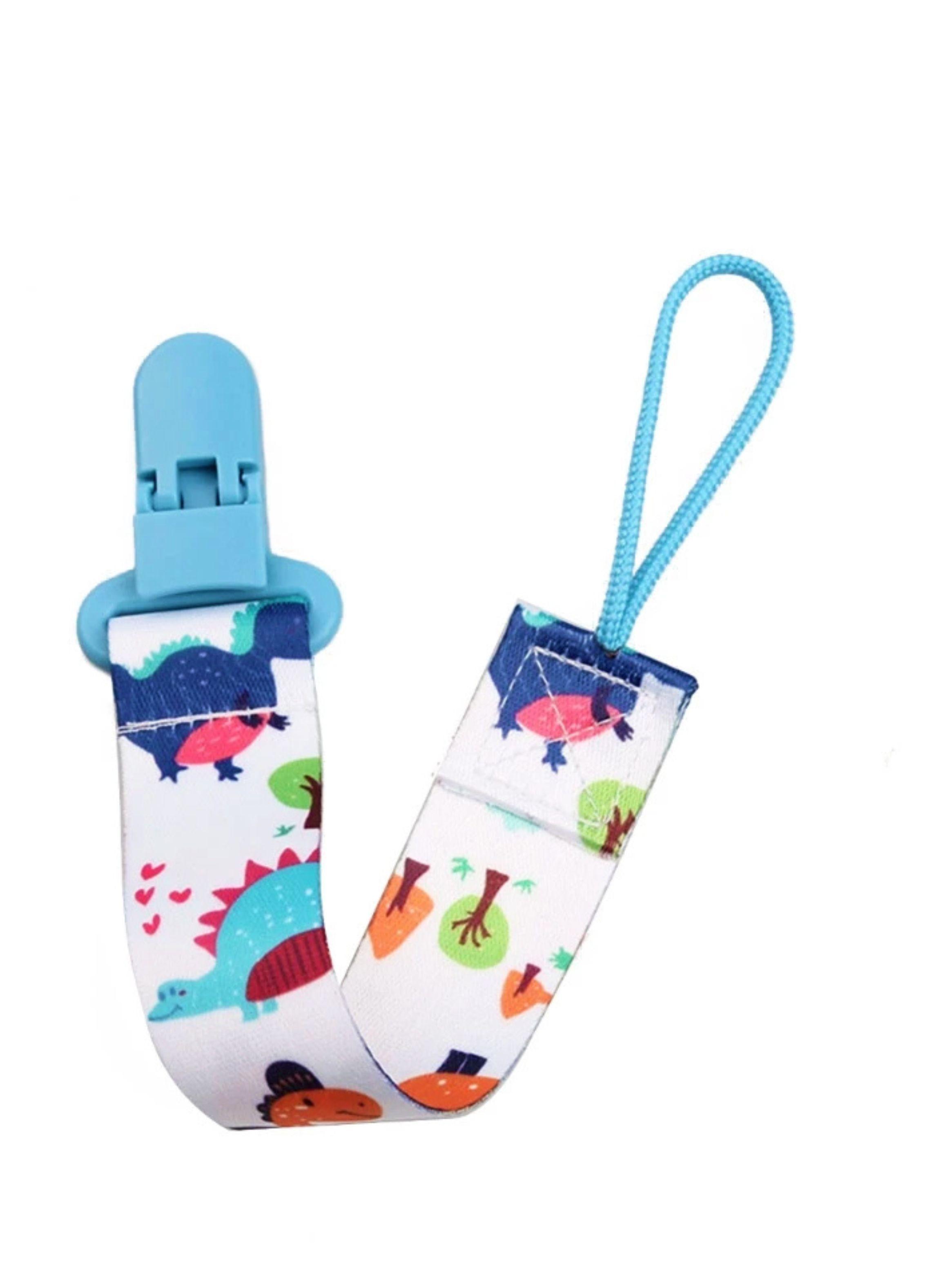 Porta Chupete De Cinta Clips De Tela Para Bebé Afirma Tete-0