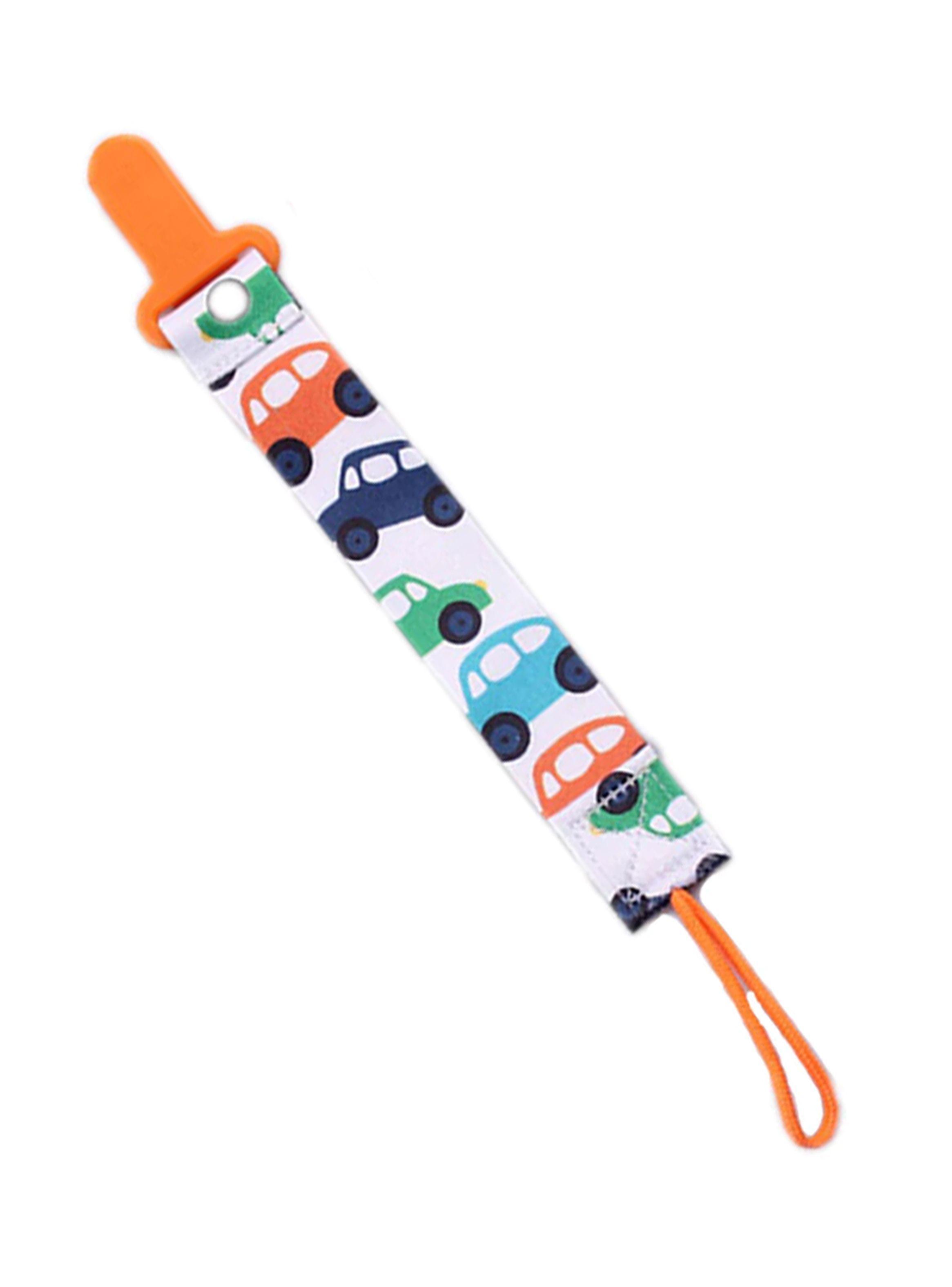 Porta Chupete De Cinta Clips De Tela Para Bebé Afirma Tete-0
