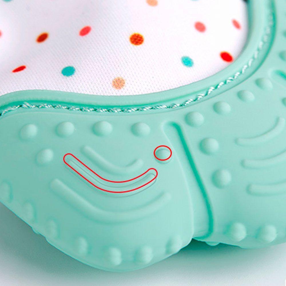 Guante Mordedor Mitón Silicona Dentición Rasca Encía De Bebé-3