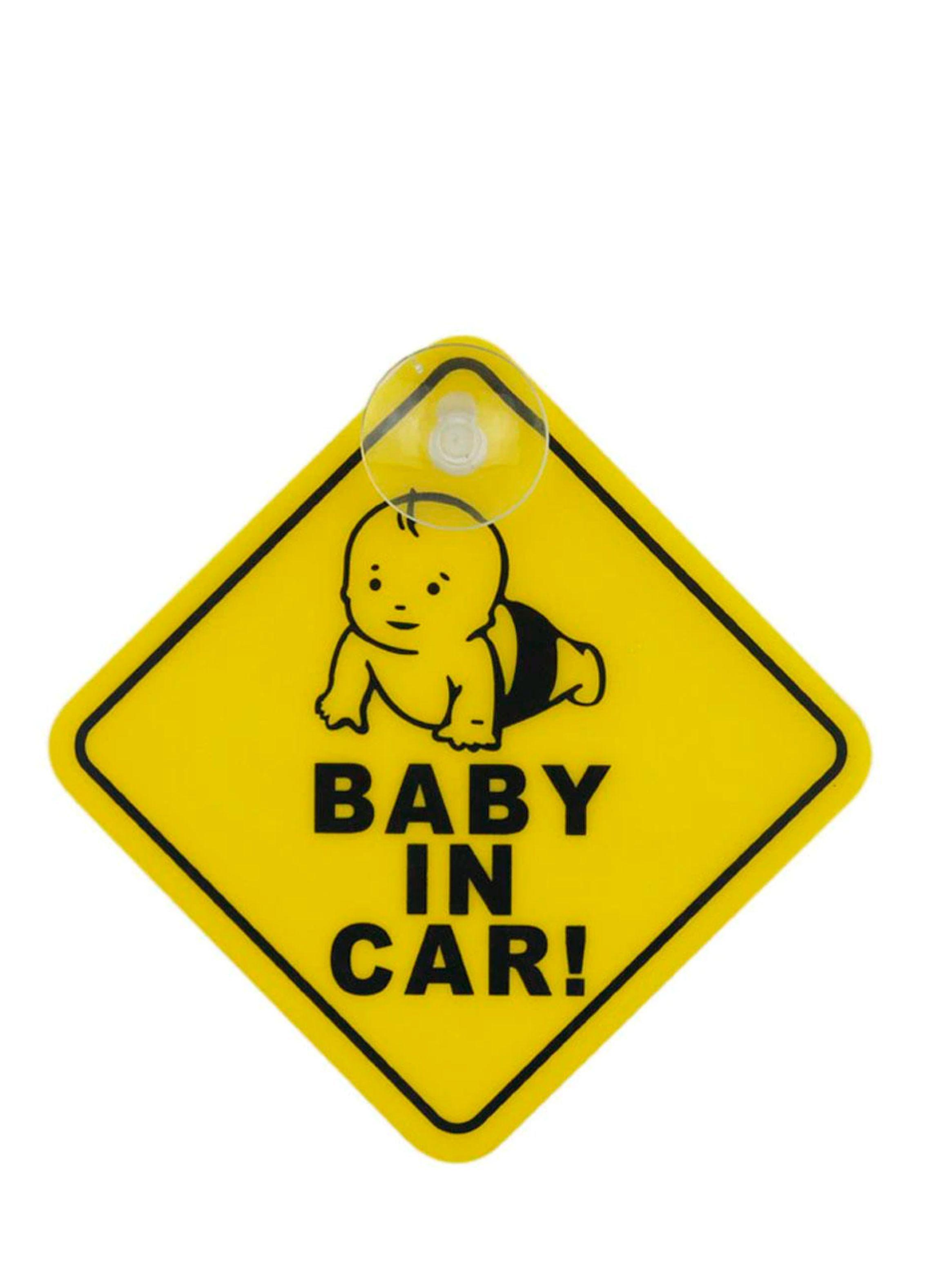 Pegatina Autoadhesiva Señal De Bebe Abordo Para Coches Autos-0