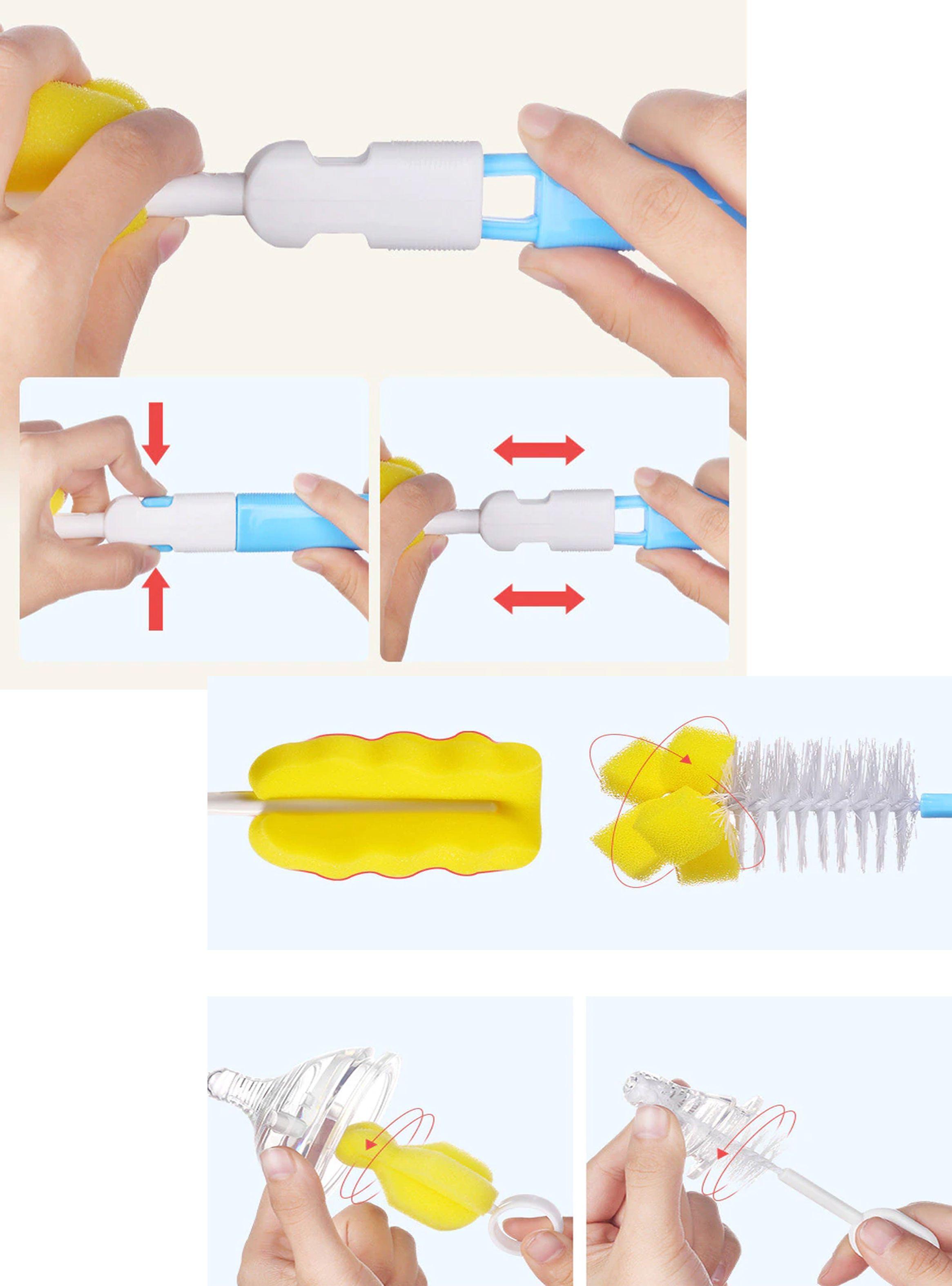Set De Limpieza Tetinas Chupetes Mamaderas Biberon Tete-2
