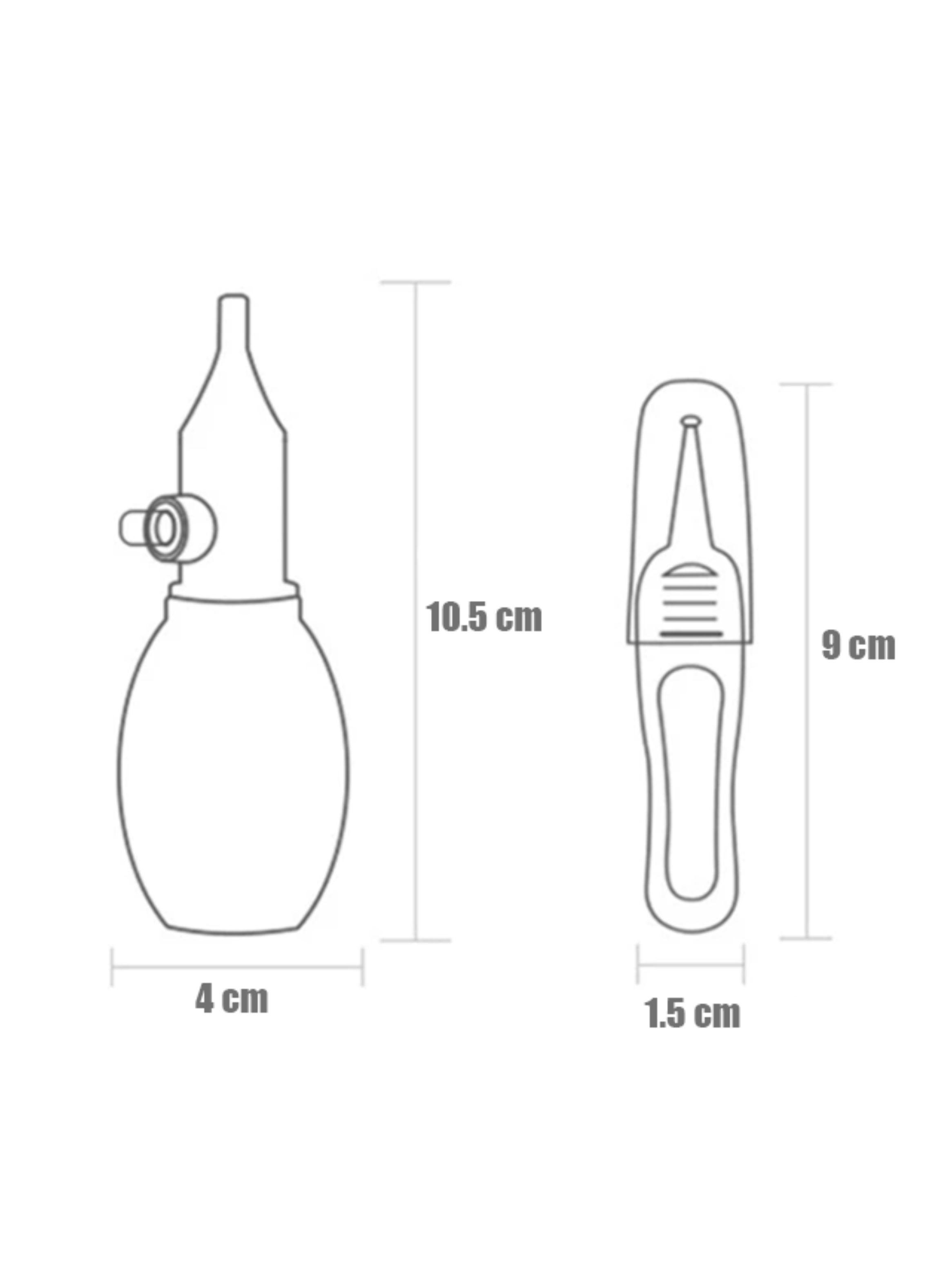 Aspirador Nasal  Para Bebe Limpiador Succion + Pinza-2