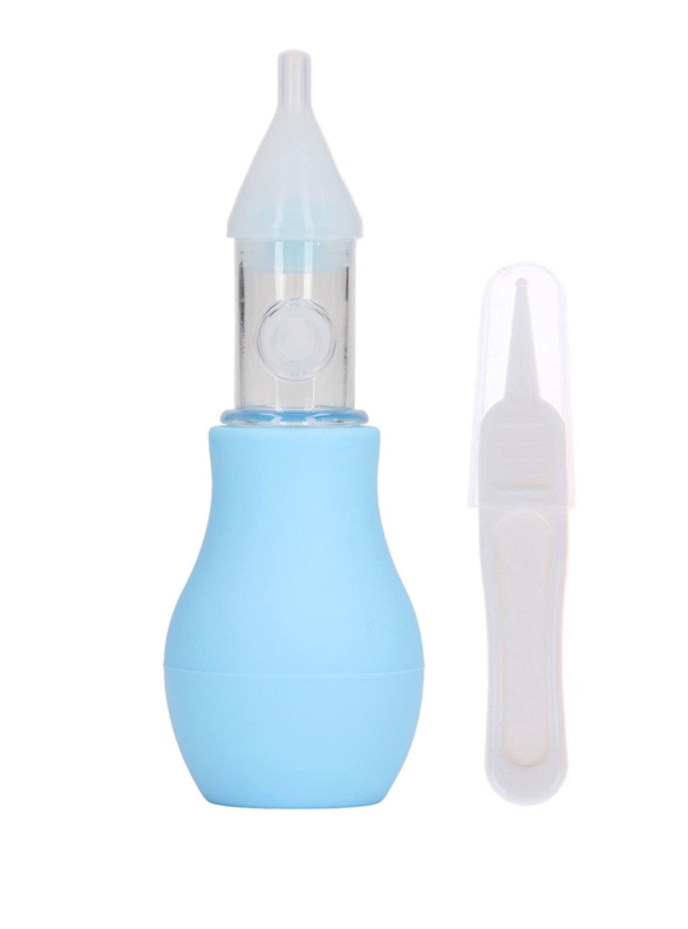 Aspirador Nasal  Para Bebe Limpiador Succion + Pinza-0