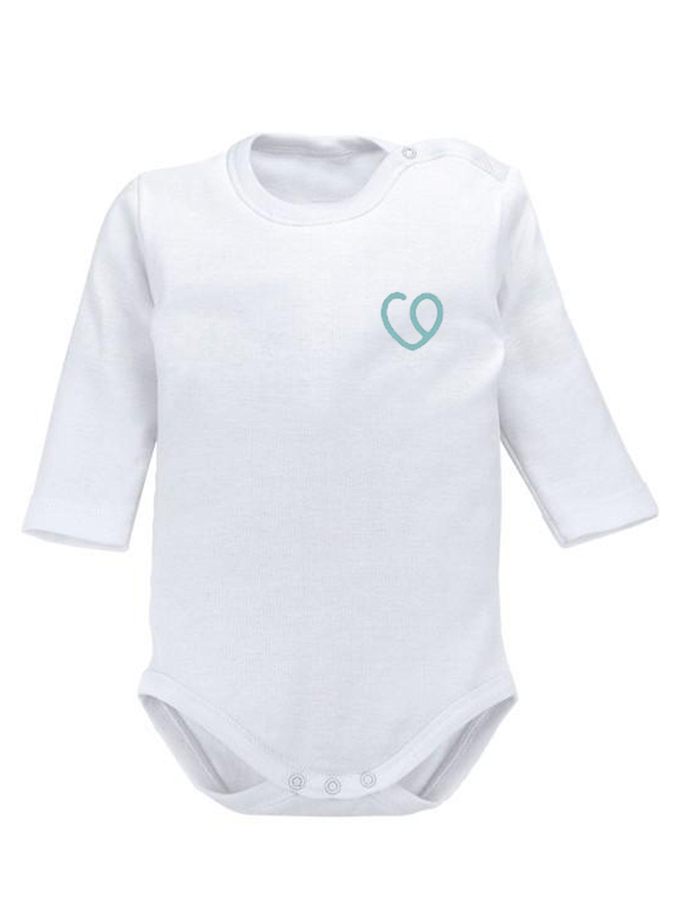 Tripack Body Manga Larga Unisex Blanco Bambino Ropa Bebe-1