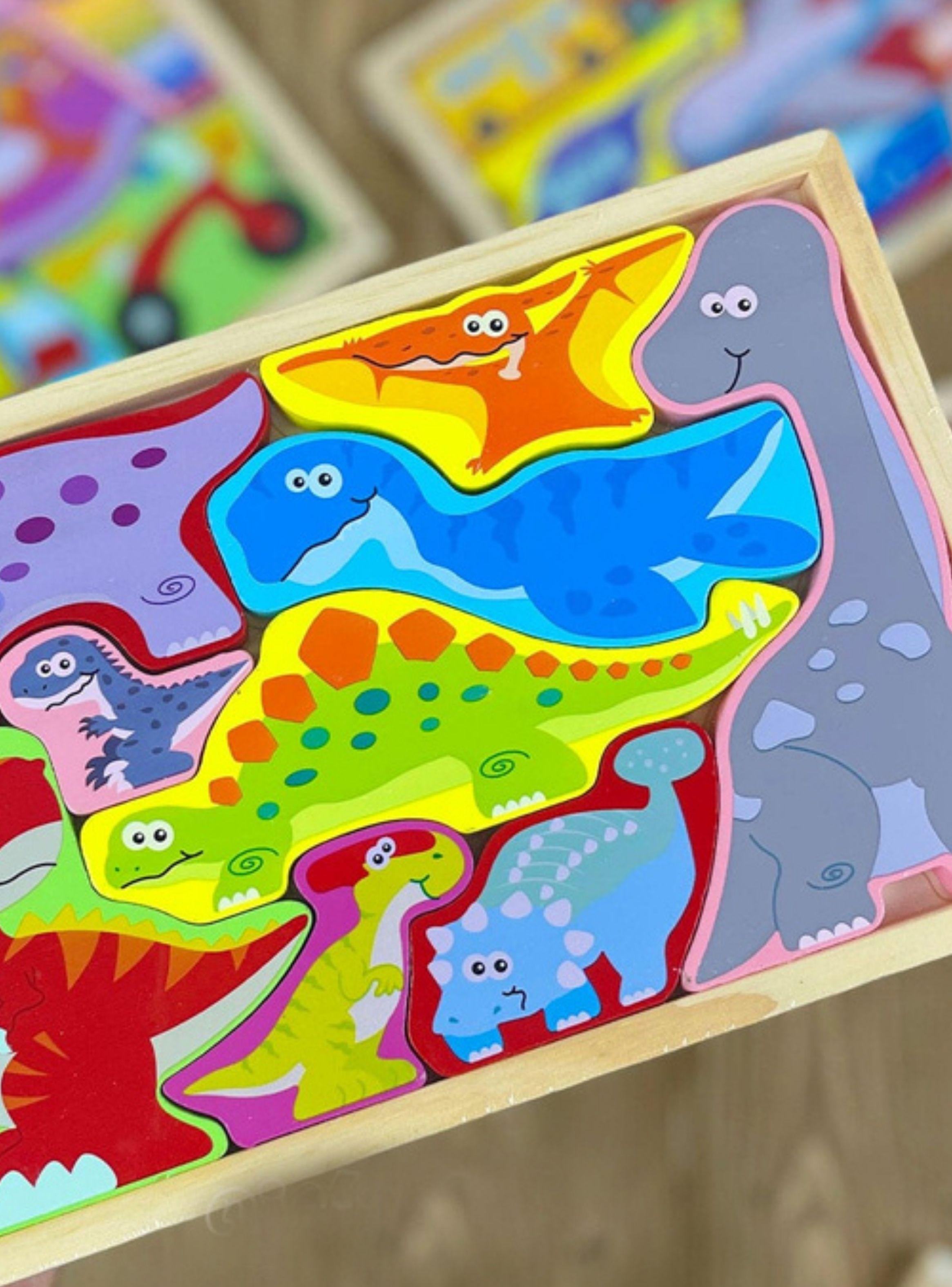 Rompecabeza Puzzle Encaje De Madera Juguete Didactico Niños-3