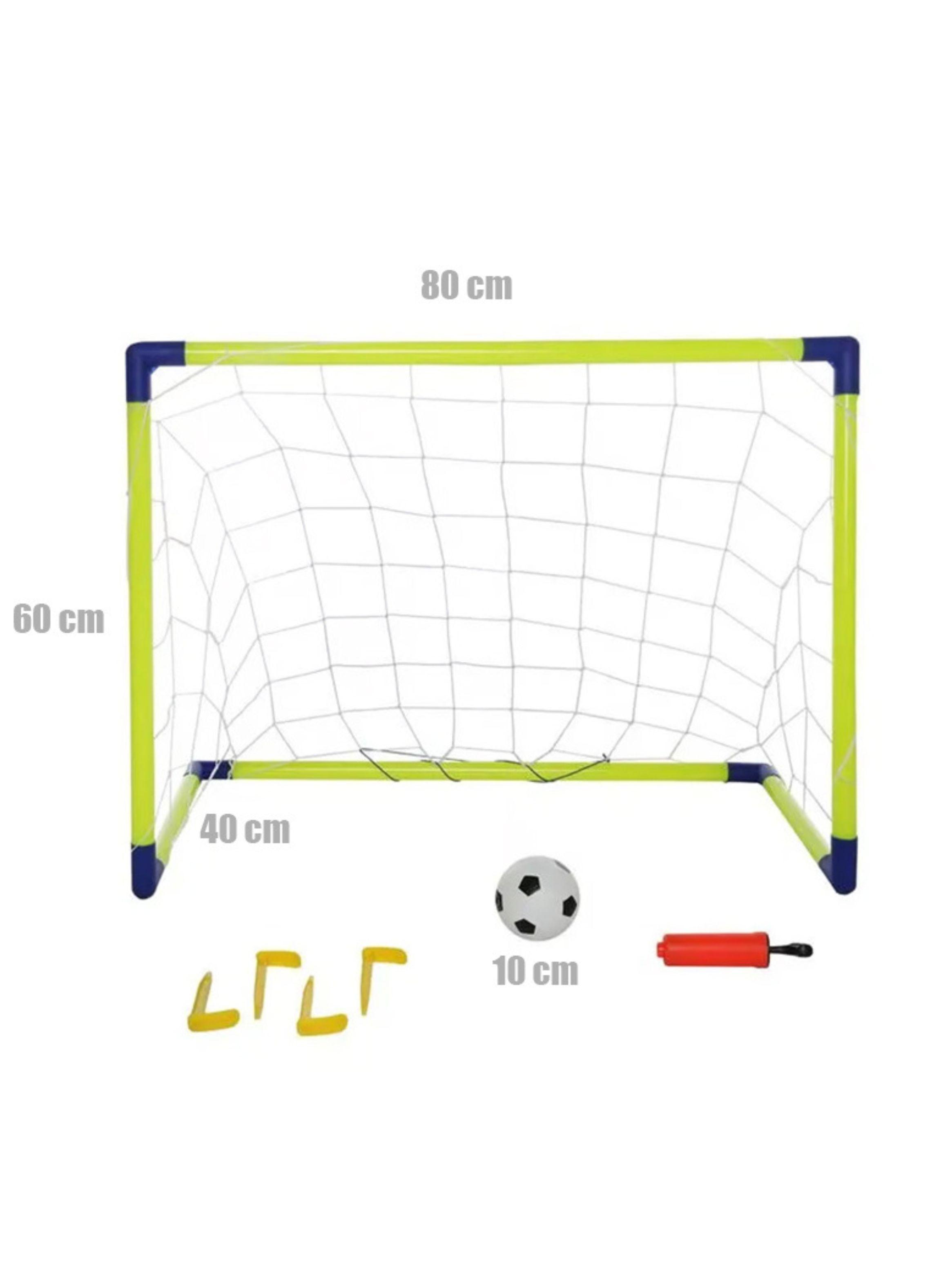 Arco Futbol Niños + Balón + Bombin Juguete Porteria Niños-2