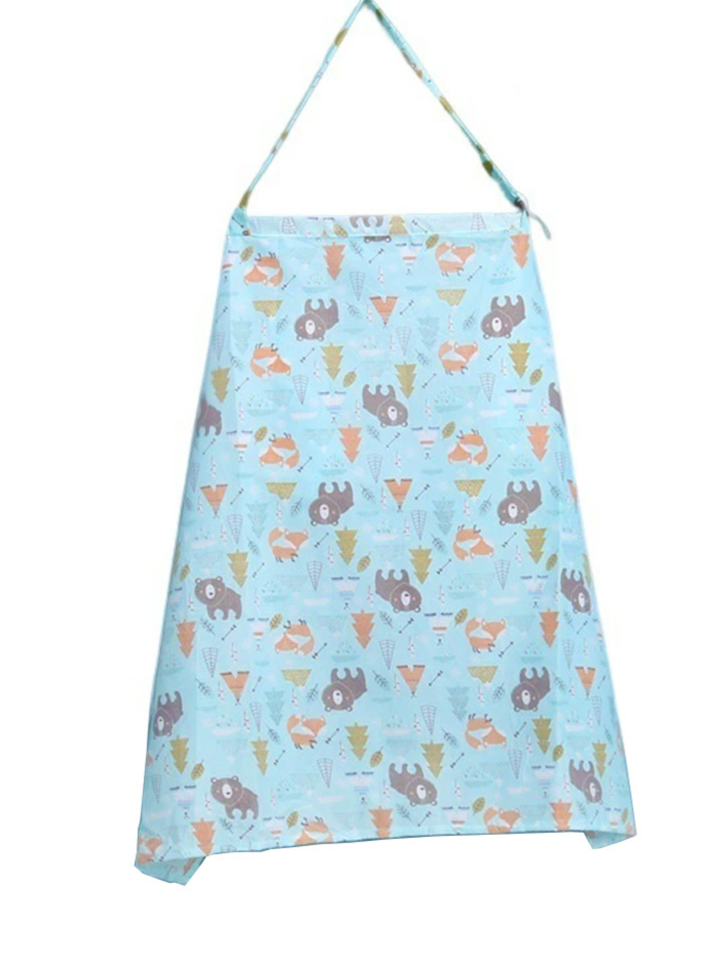 Manta Lactancia Bebe Pañuelo Toalla Con Mosquitera Multiuso-0