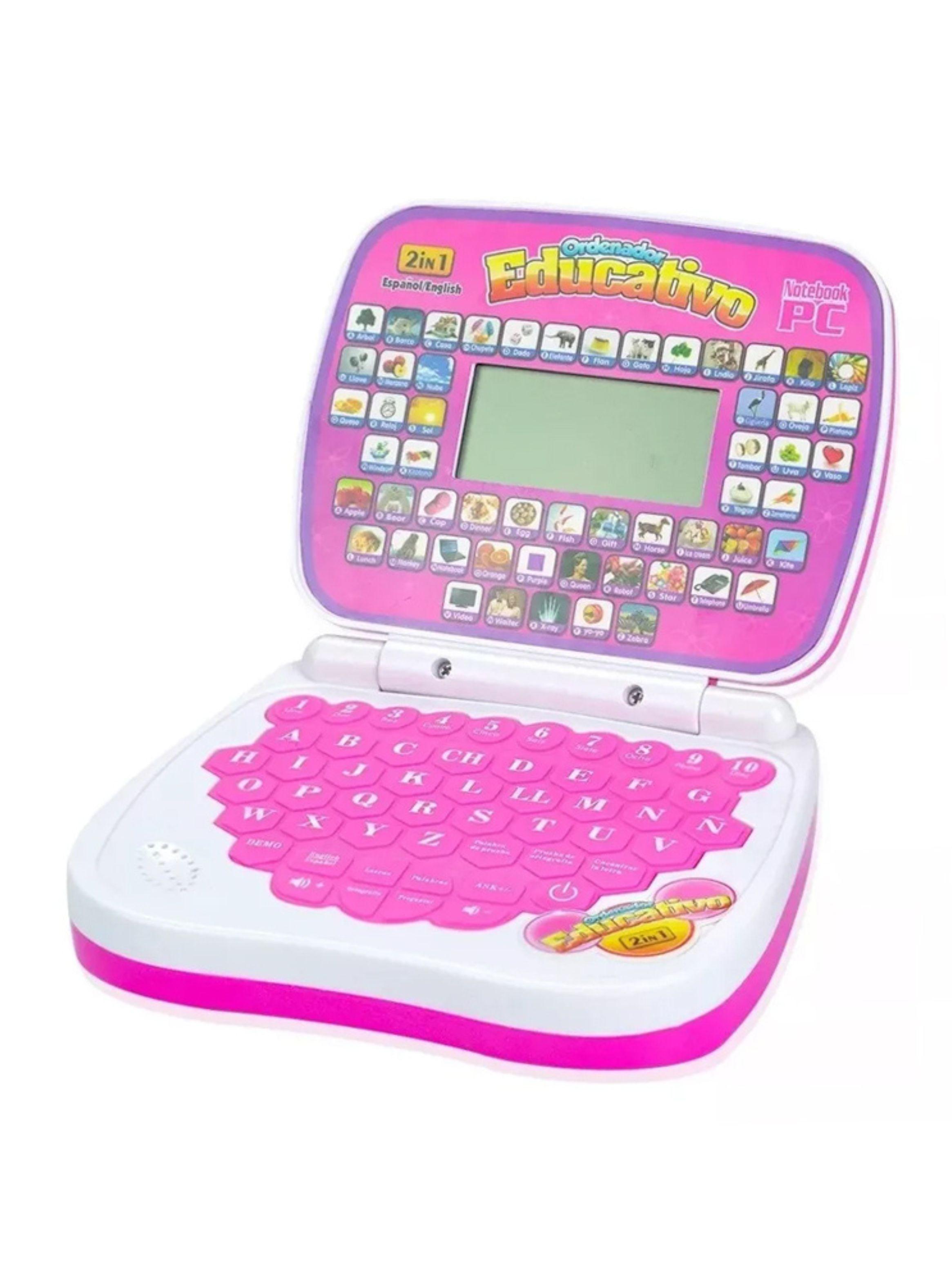 Mini Ordenador Didactico Educativo Juguete Notebook Infantil-0