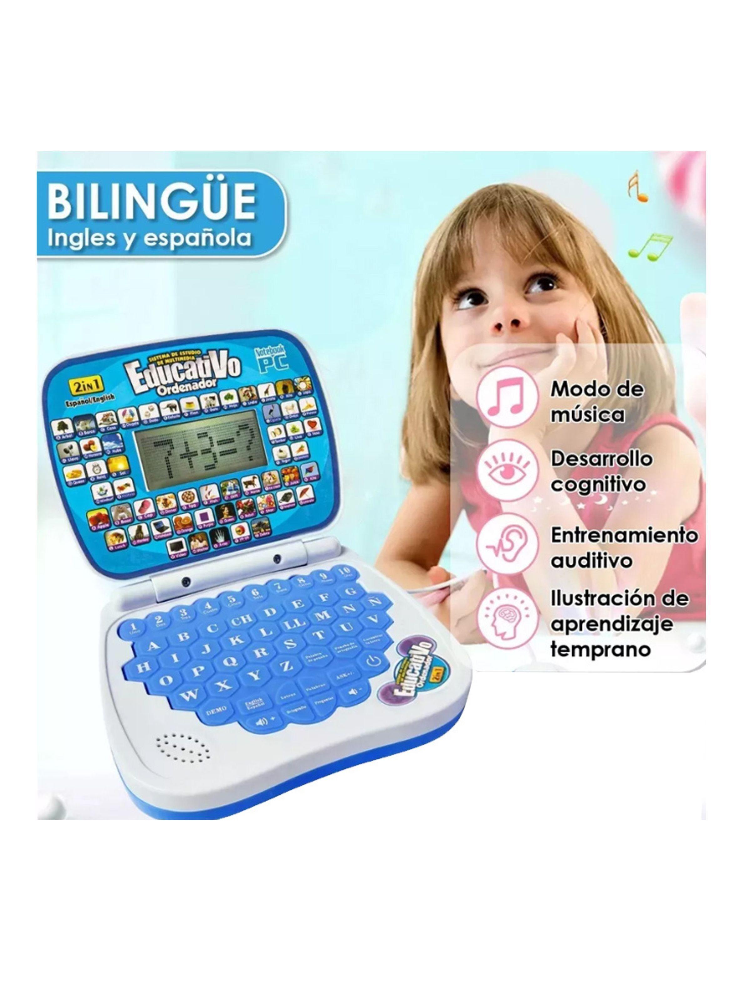 Mini Ordenador Didactico Educativo Juguete Notebook Infantil-4