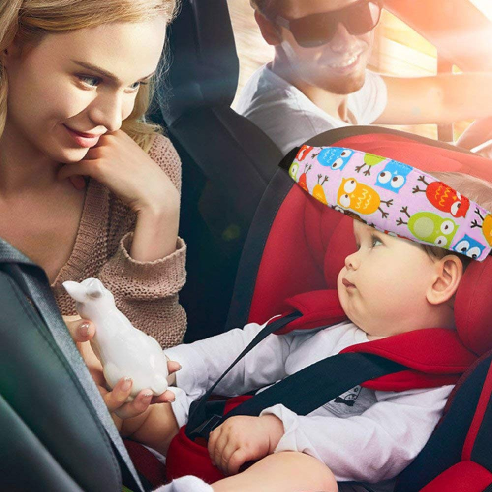 Soporte Sujeta Cabeza Para Silla De Auto Bebe Guagua Niños-4
