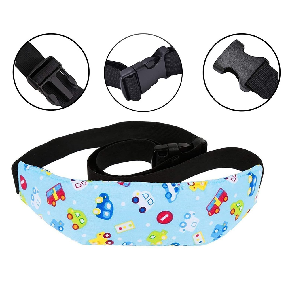 Soporte Sujeta Cabeza Para Silla De Auto Bebe Guagua Niños-3