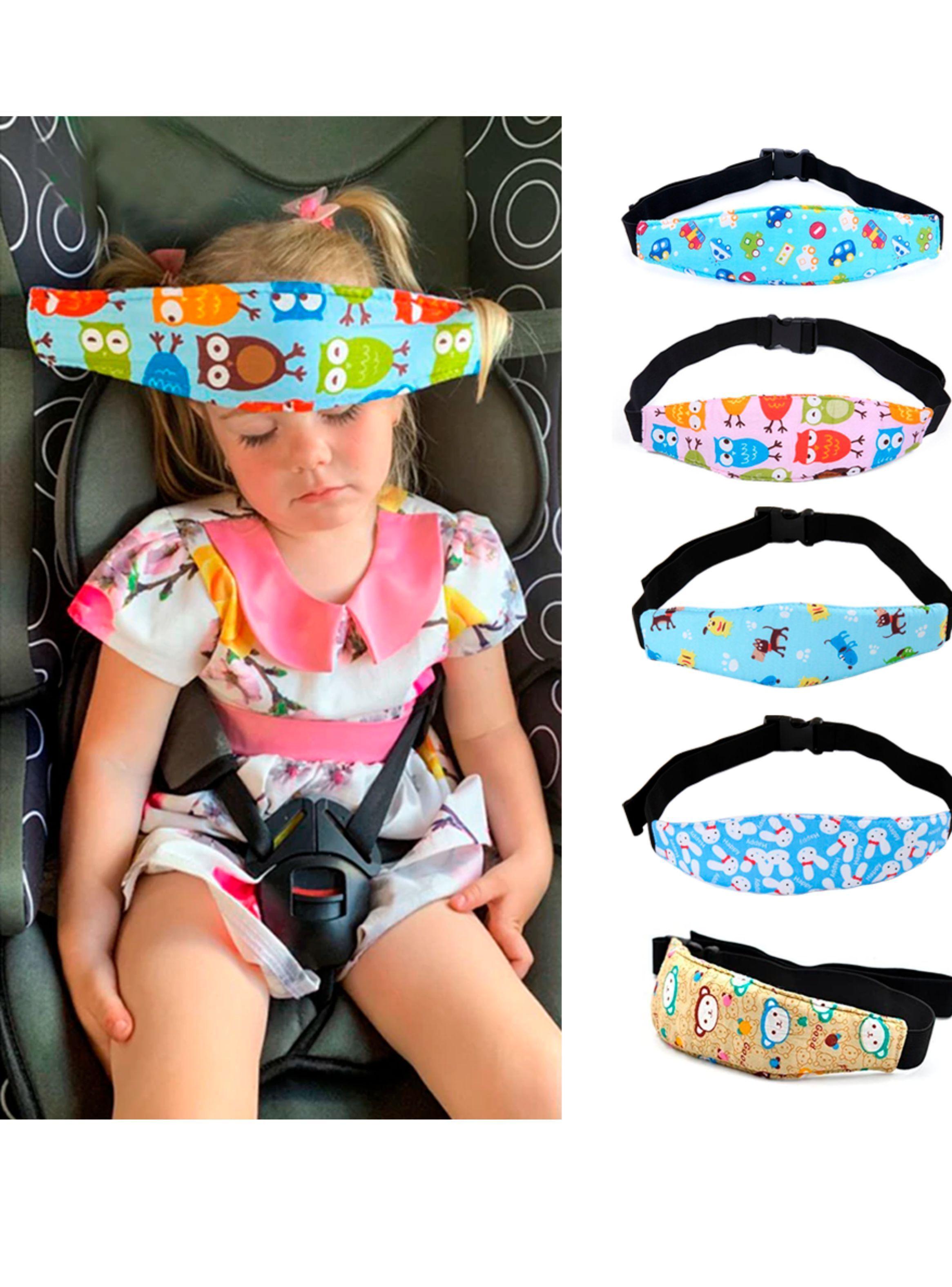 Soporte Sujeta Cabeza Para Silla De Auto Bebe Guagua Niños-3