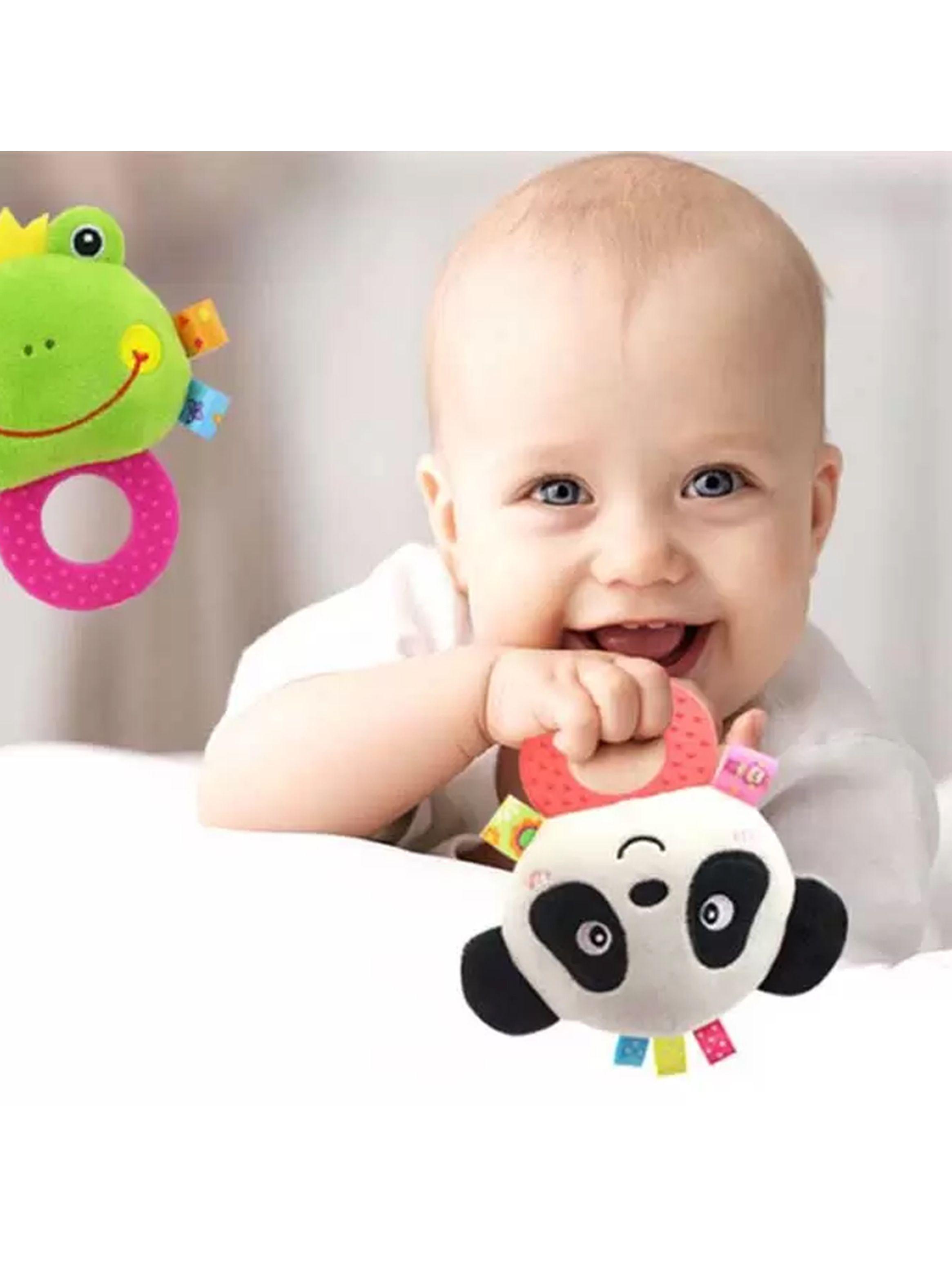 Sonajero Peluche Mordedor Rasca Encias Dentincion Bebe-2