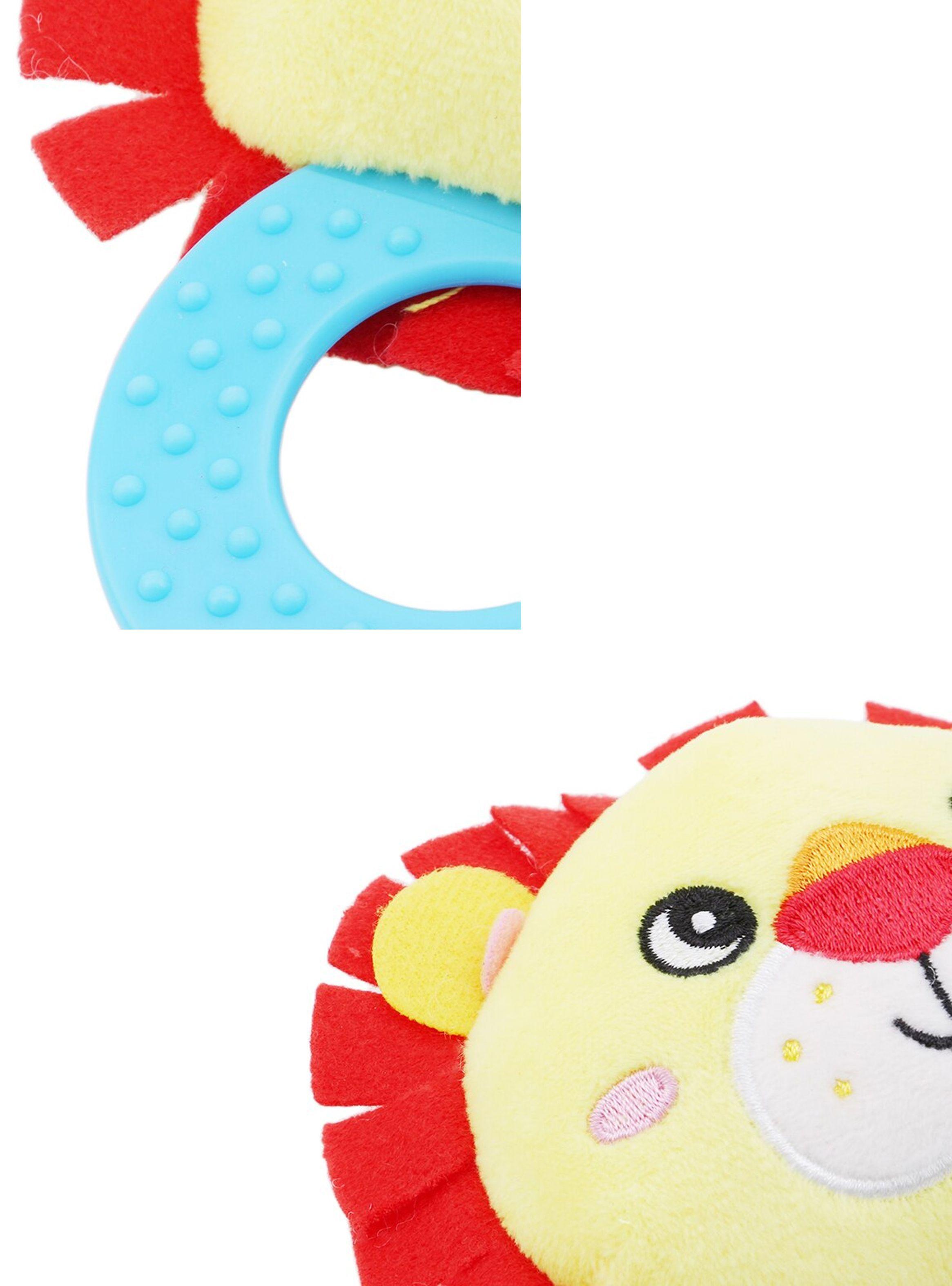 Sonajero Peluche Mordedor Rasca Encias Dentincion Bebe-3