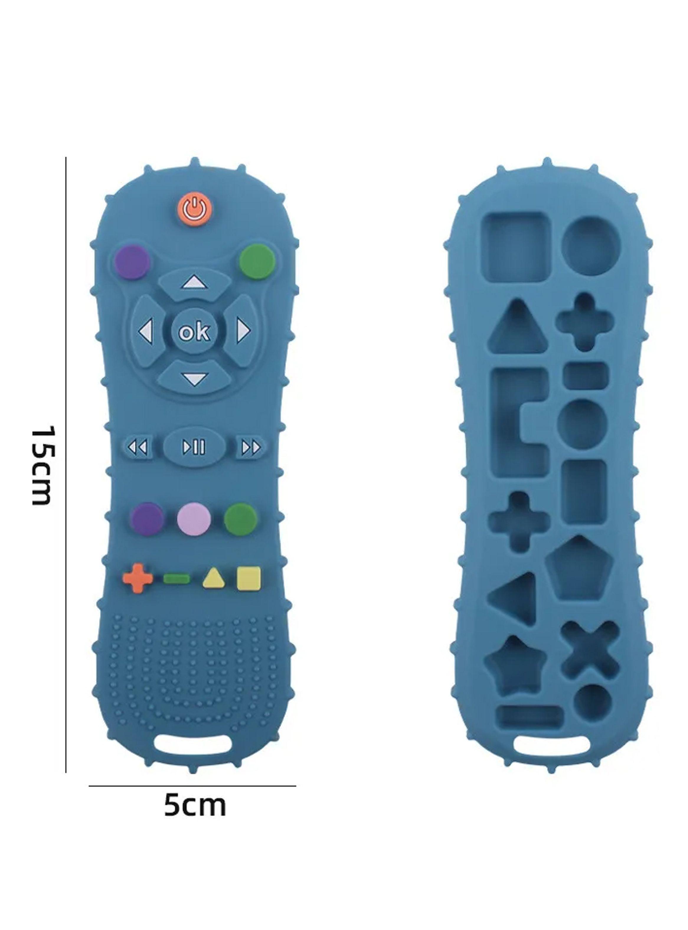 Mordedor Sensorial Silicona Control Remoto Denticion Bebe-1