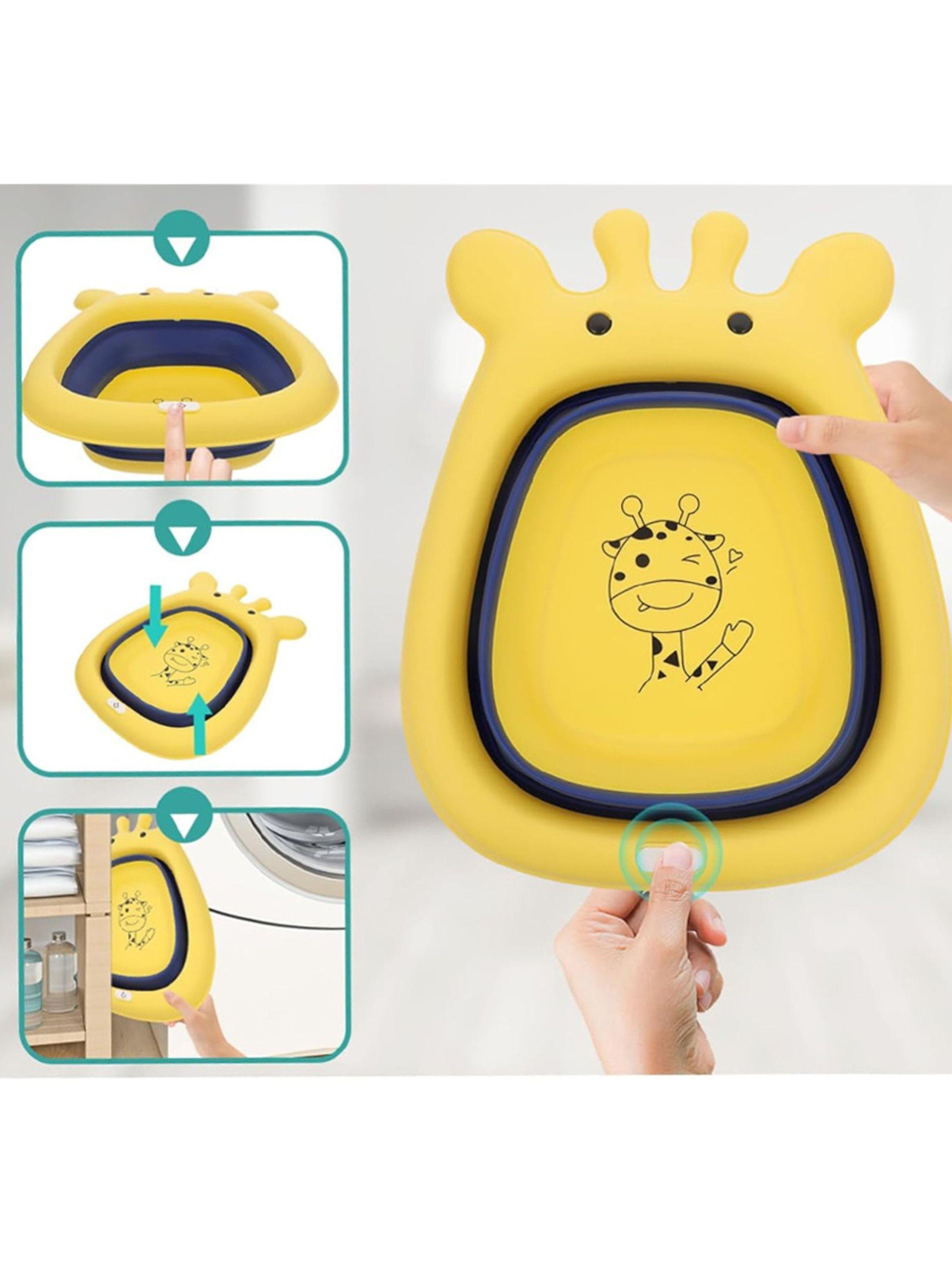 Tina Portátil Plegable Mini Bañera Lavado Para Bebe Guagua-2