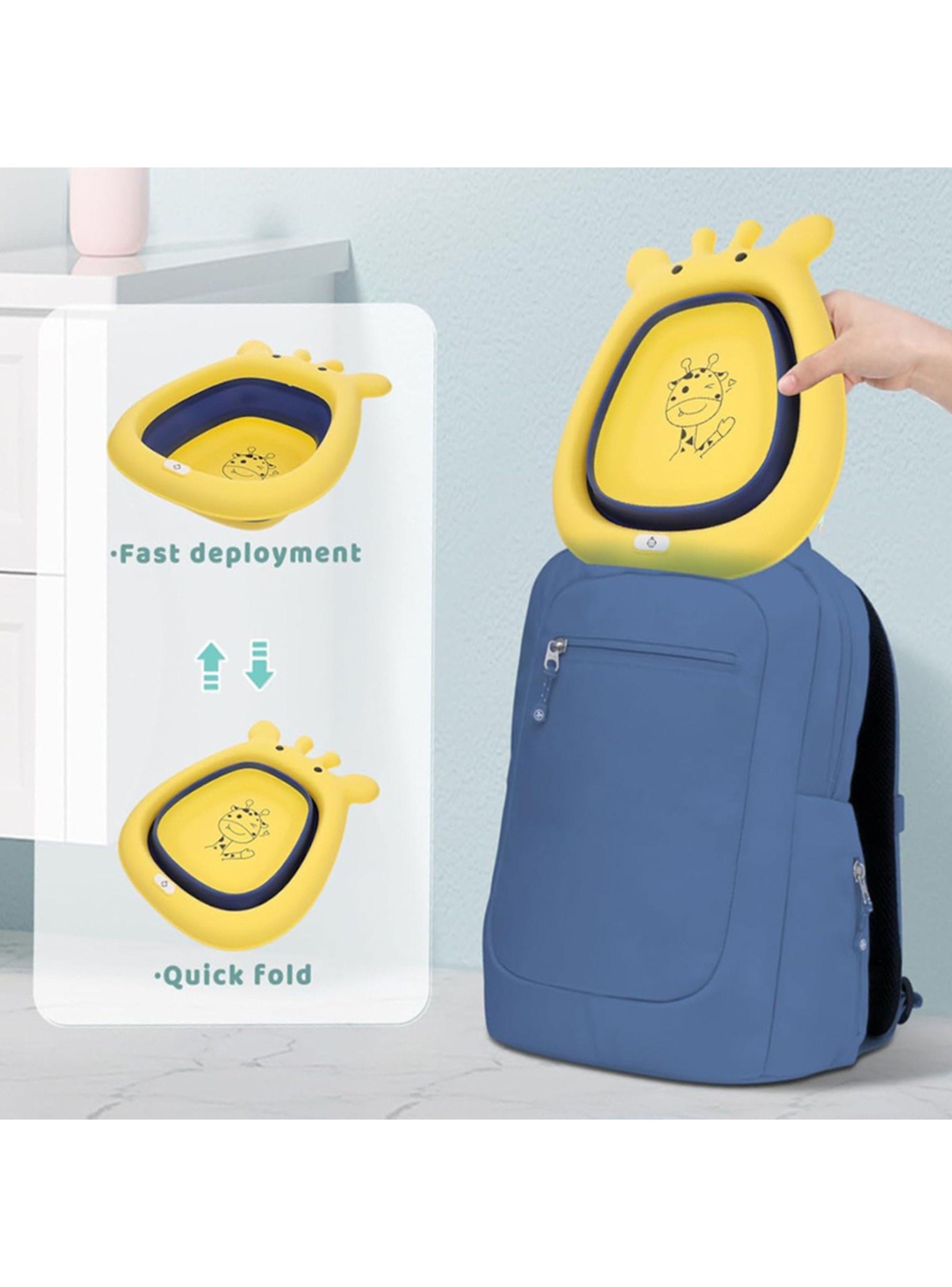 Tina Portátil Plegable Mini Bañera Lavado Para Bebe Guagua-4