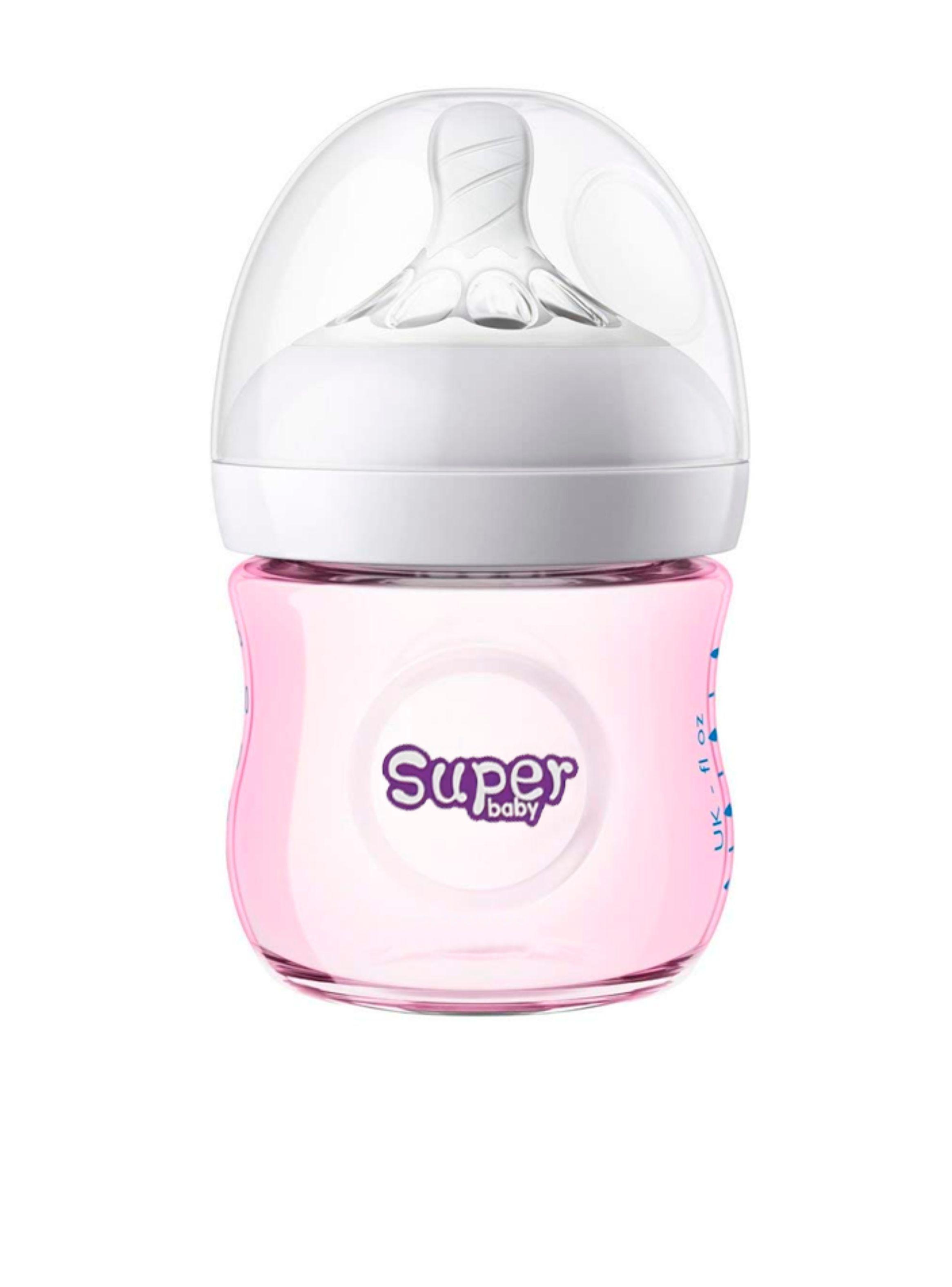 Mamadera Biberon Tetero Super Baby 125 Ml Bebe-0