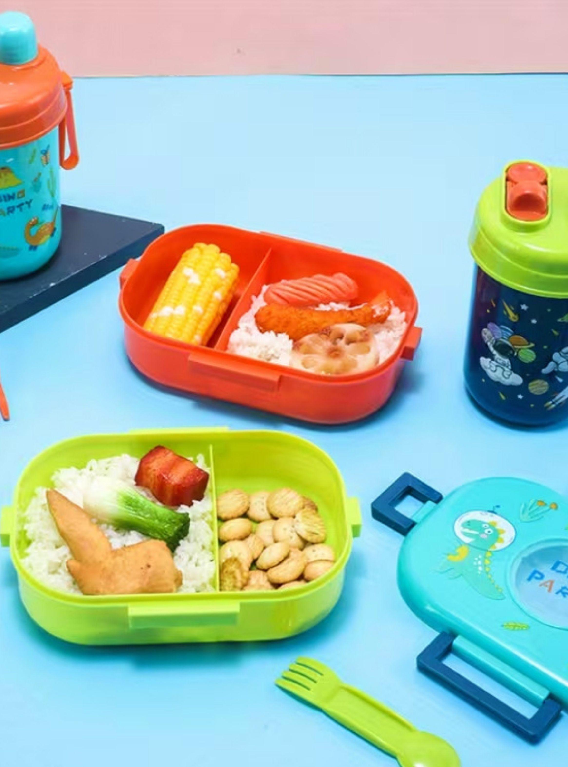 Set Lonchera Escolar + Botella Tupper Vianda Colacion Niños-5