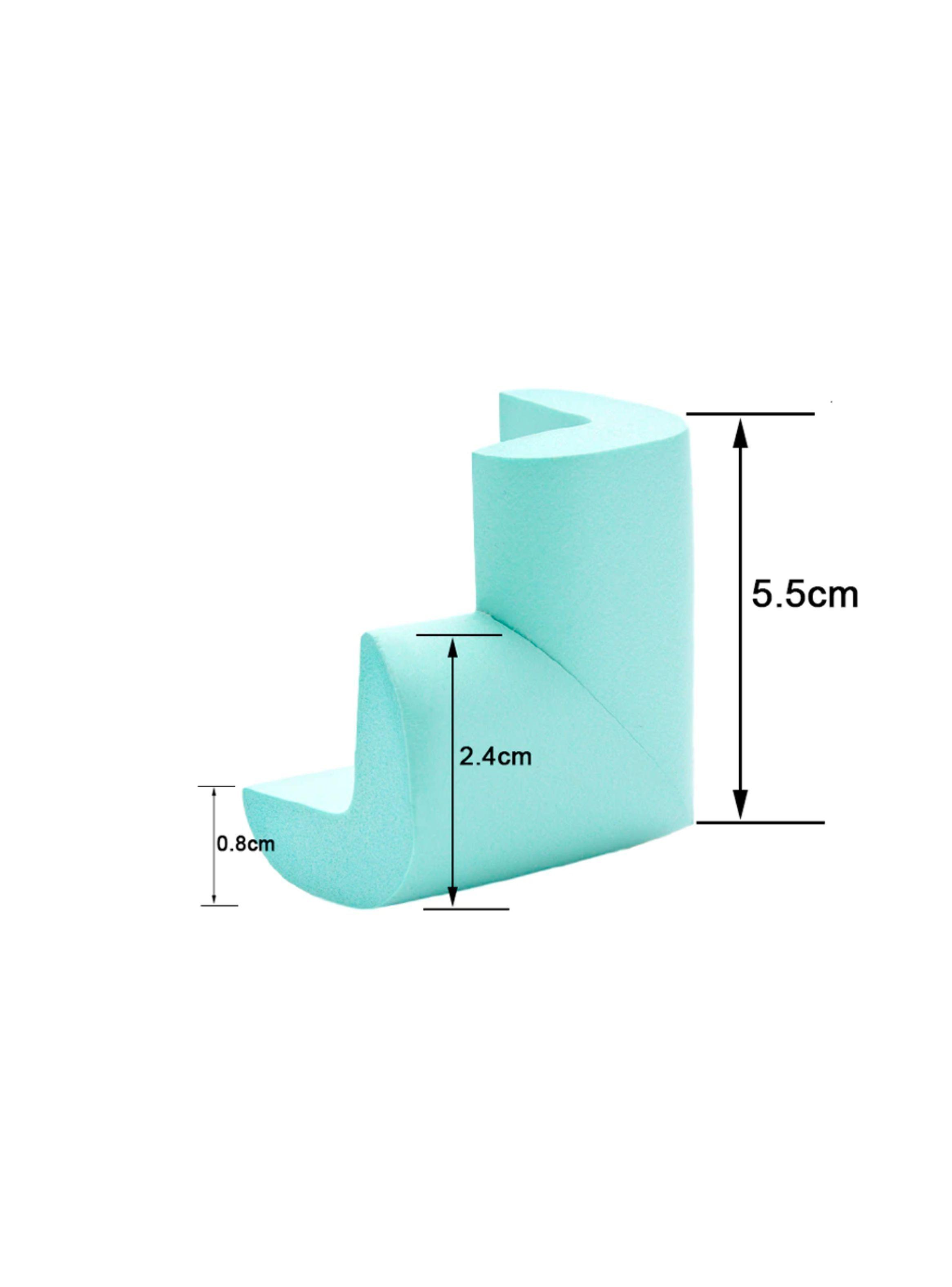 Pack 4 Esquineros Bebe Antigolpes Proteccion Borde Goma Mesa-1