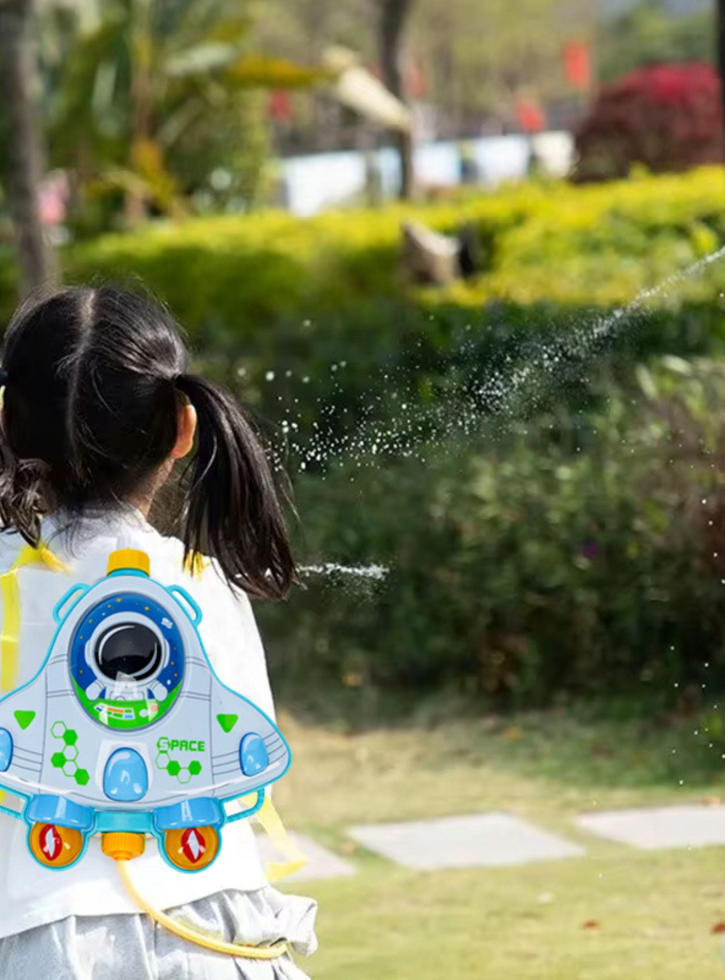 Mochila Lanza Agua Con Pistola De Bombeo Juguete Para Niños-2