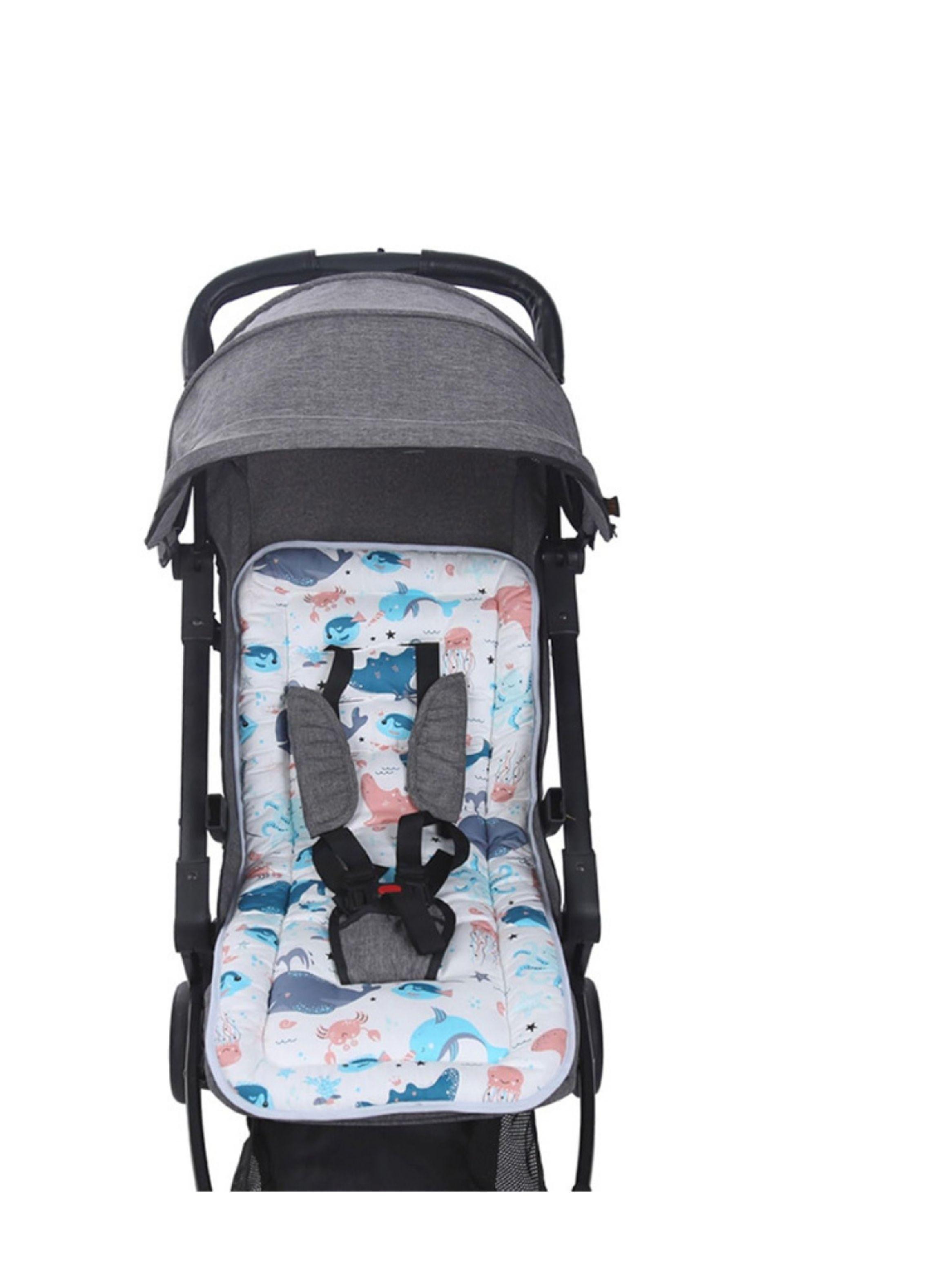 Cojín Cochesito Asiento Colchoneta Para Silla Porta Bebe-3