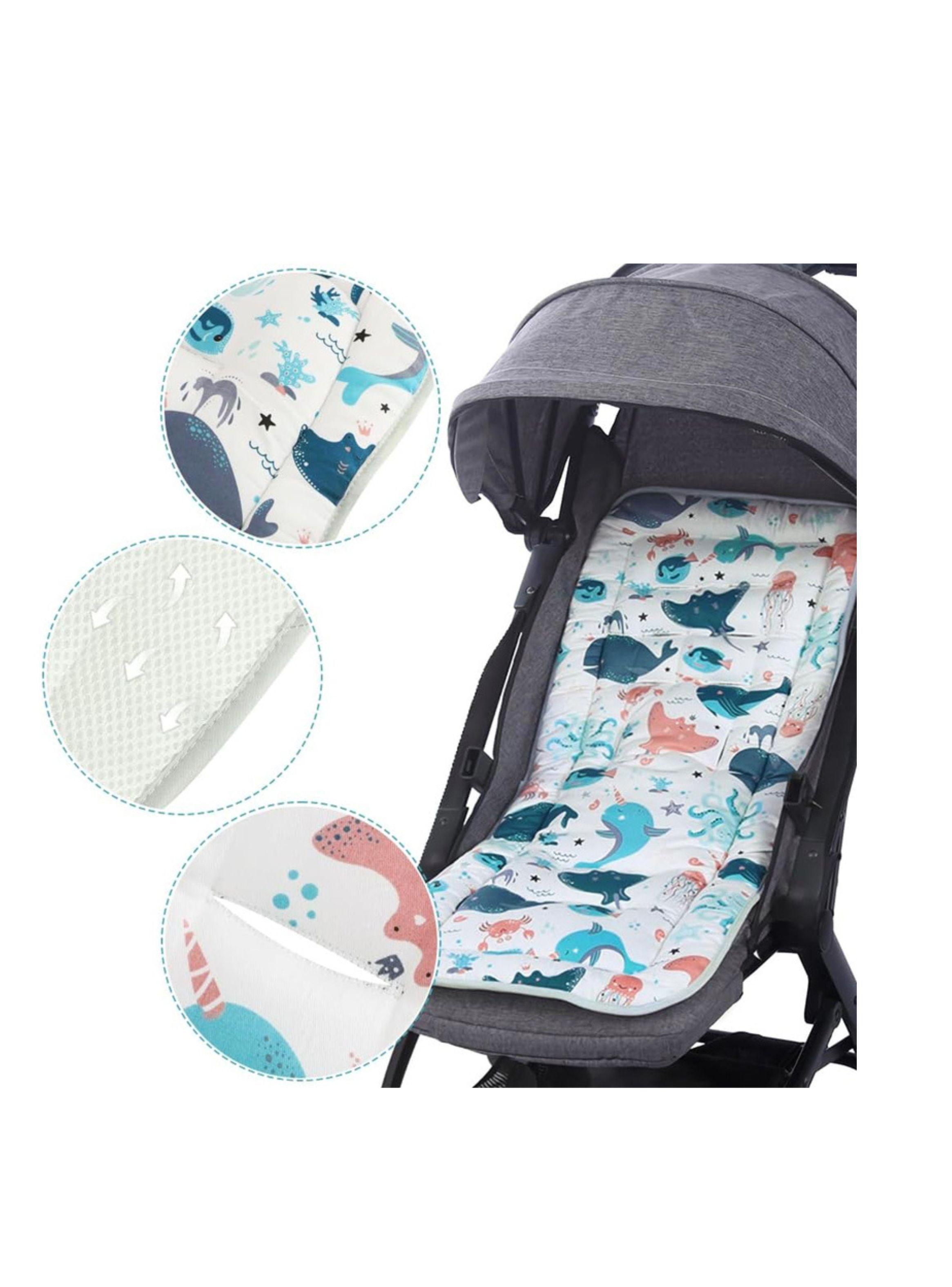 Cojín Cochesito Asiento Colchoneta Para Silla Porta Bebe-5