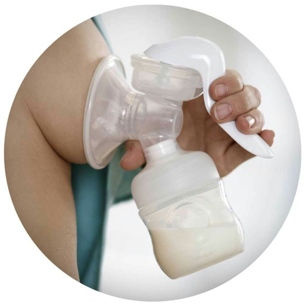 Extractor De Leche Manual Sacaleche + Chupete Mamadera-3