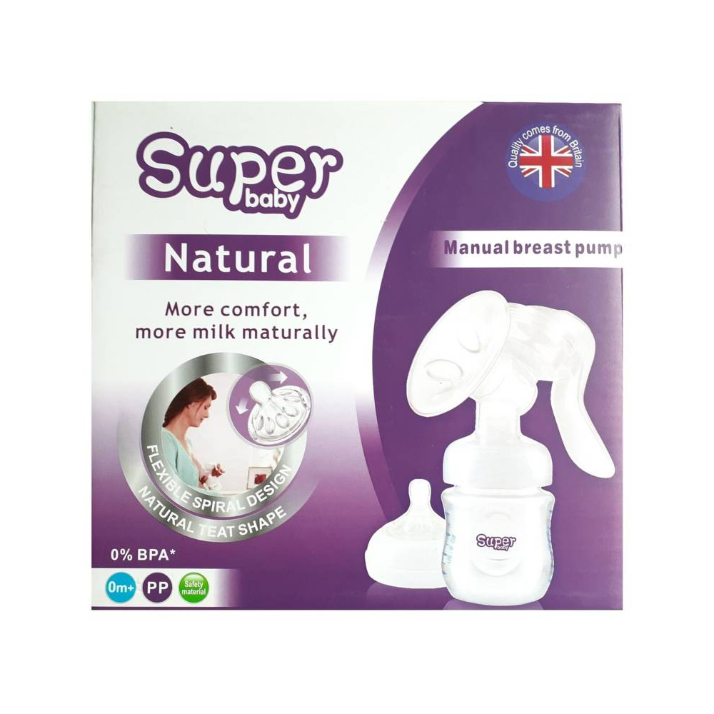 Extractor De Leche Manual Sacaleche + Chupete Mamadera-4