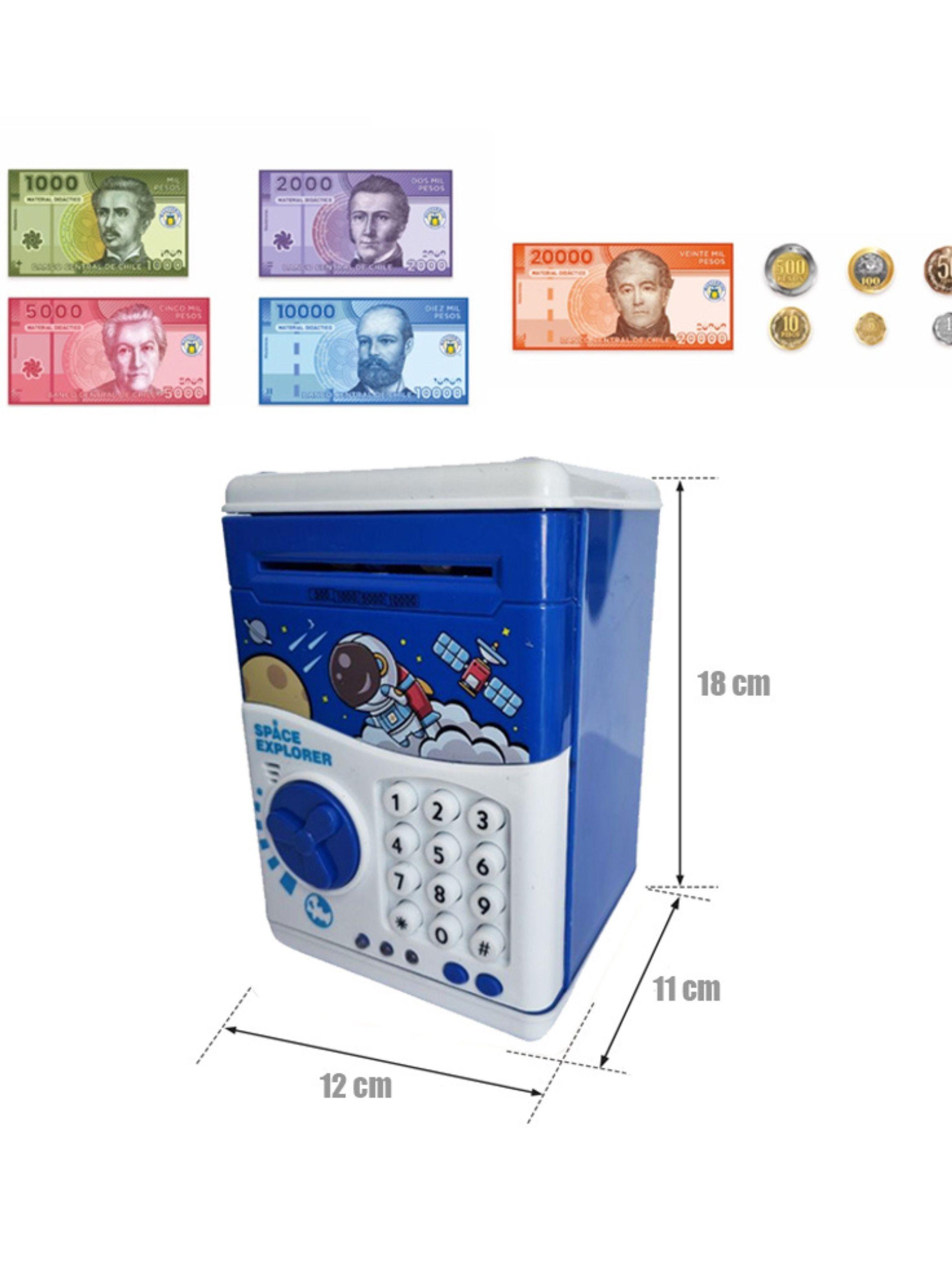 Alcancia Electronica Juguete Caja Fuerte Contraseña Y Sonido-4