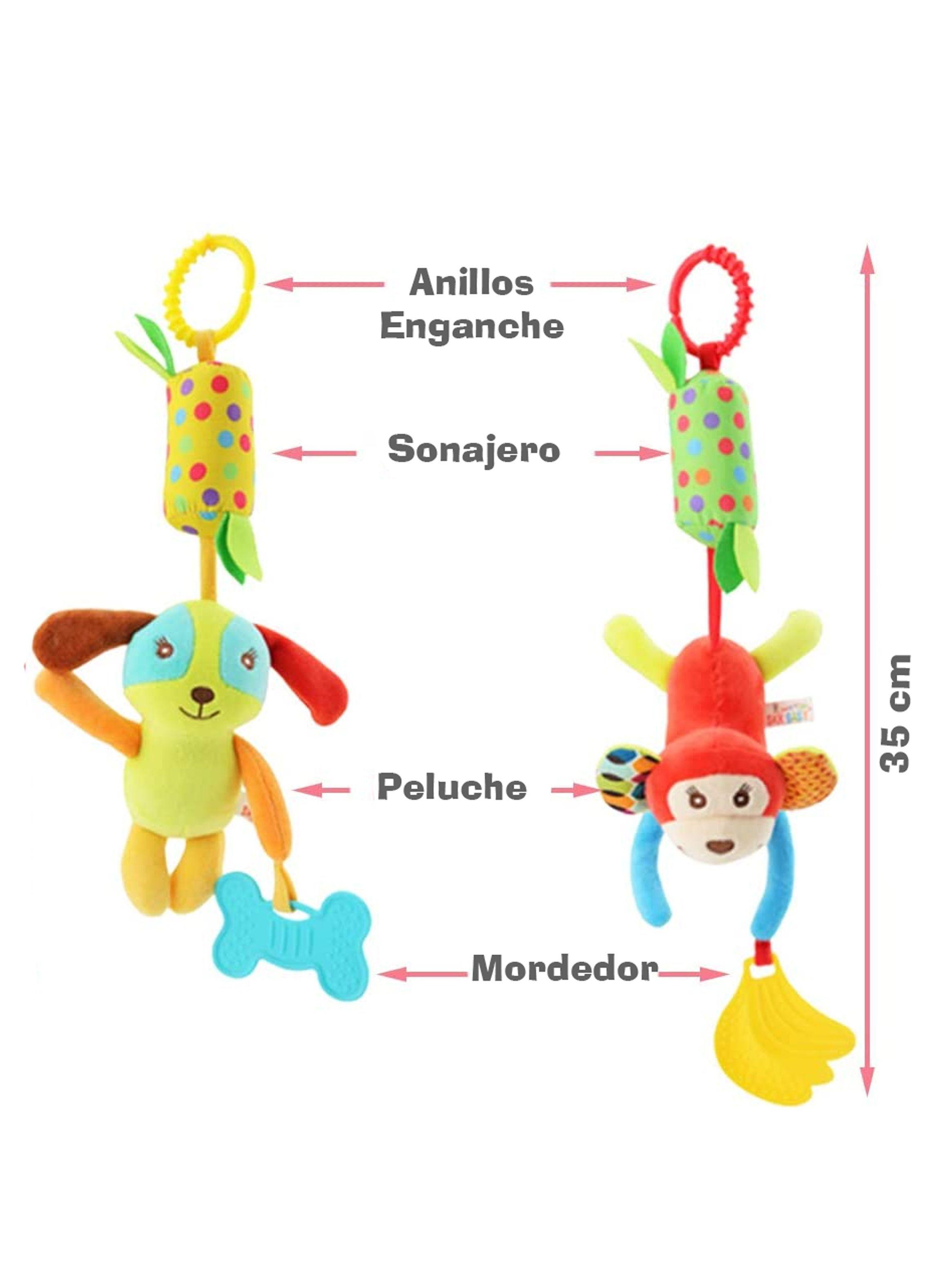 Juguete Sonajero Peluche largo Mordedor Colgante Cochecito-2