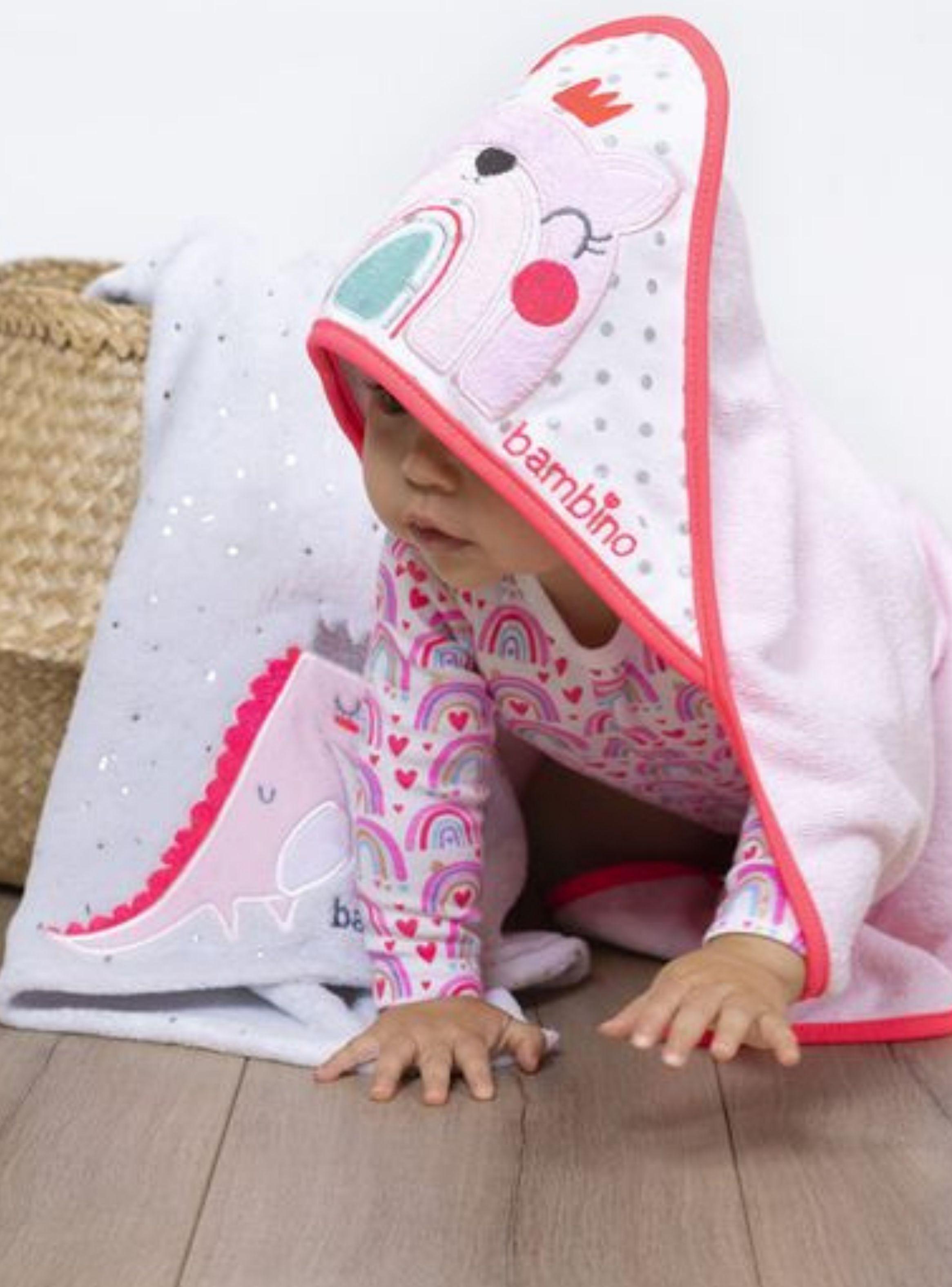 Toalla Capucha De Baño Bambino Para Bebe Guagua Niños-2