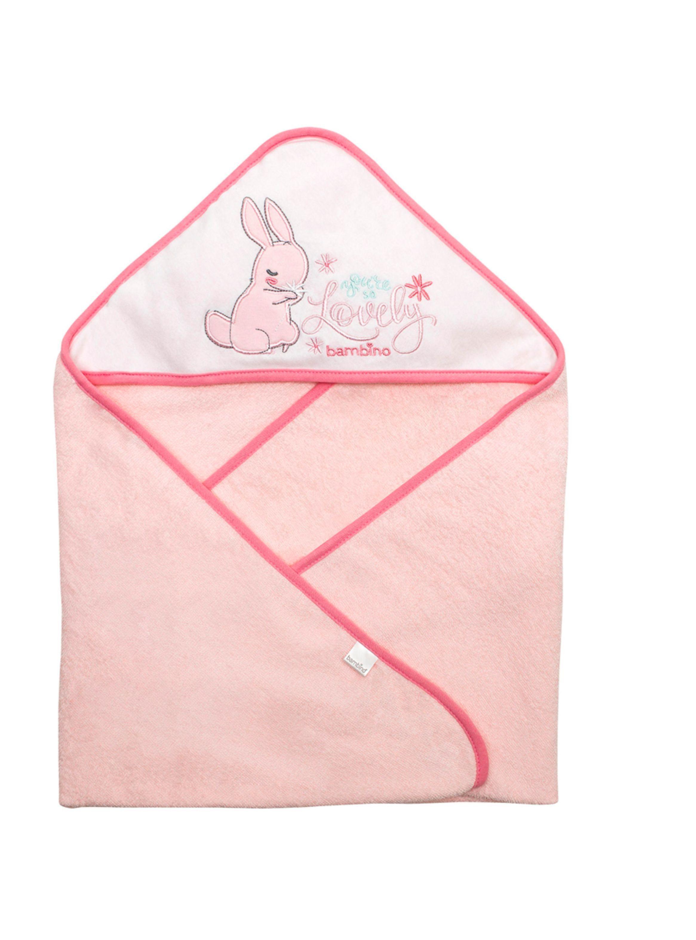 Toalla Capucha De Baño Bambino Para Bebe Guagua Niños-0