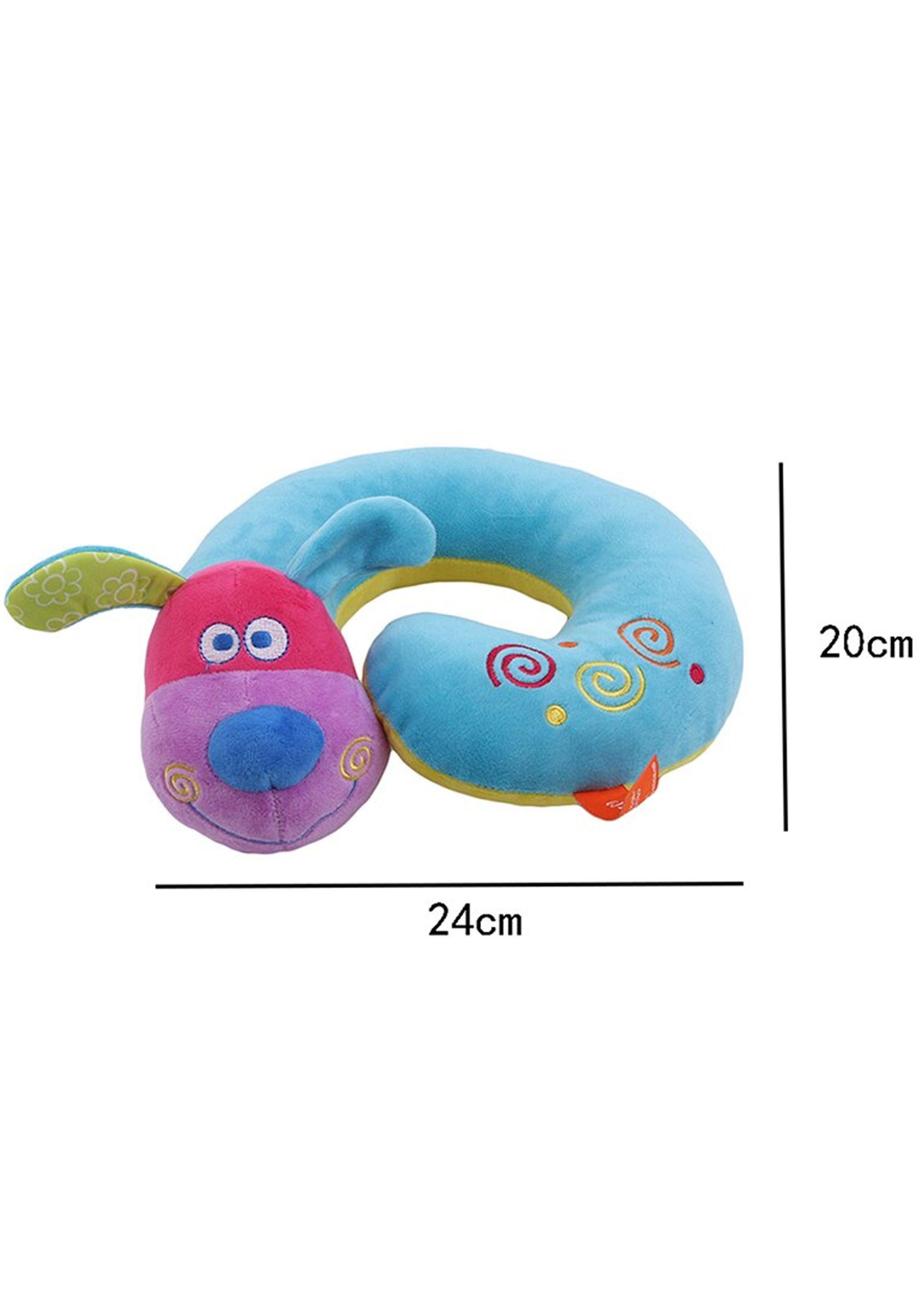 Cojin U Cuello Almohada Cervical Cochecito Viaje Bebe Niños-2