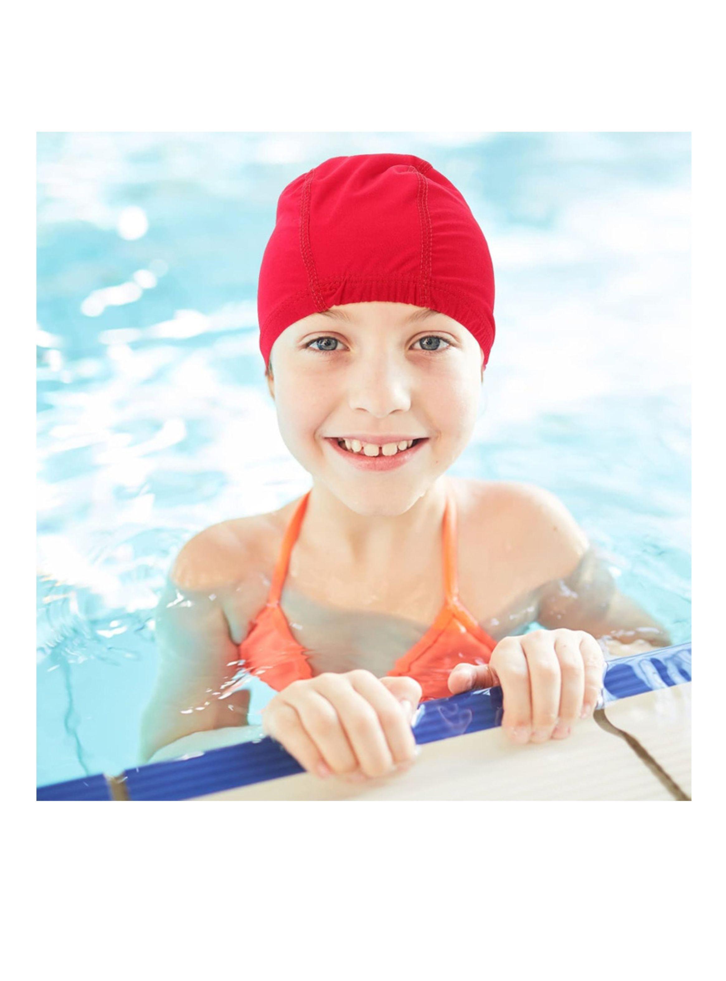 Gorro De Natacion Unisex Licra Piscina Baño Para Adulto Niño-3