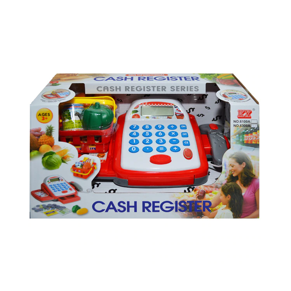 Caja Registradora Juguete Para Niños Accesorios Minimarket-5