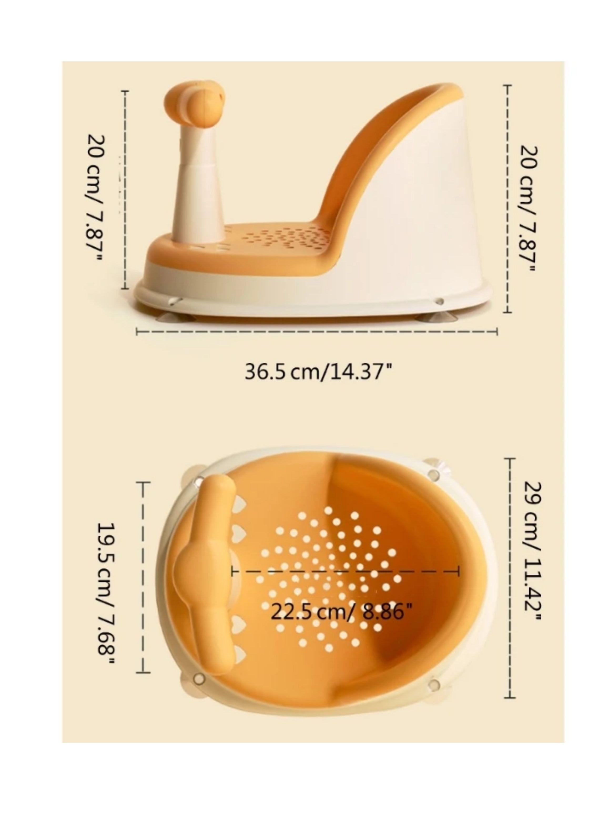 Silla De Ducha Para Bebes Niño Pequeños Asiento De Baño Tina-3