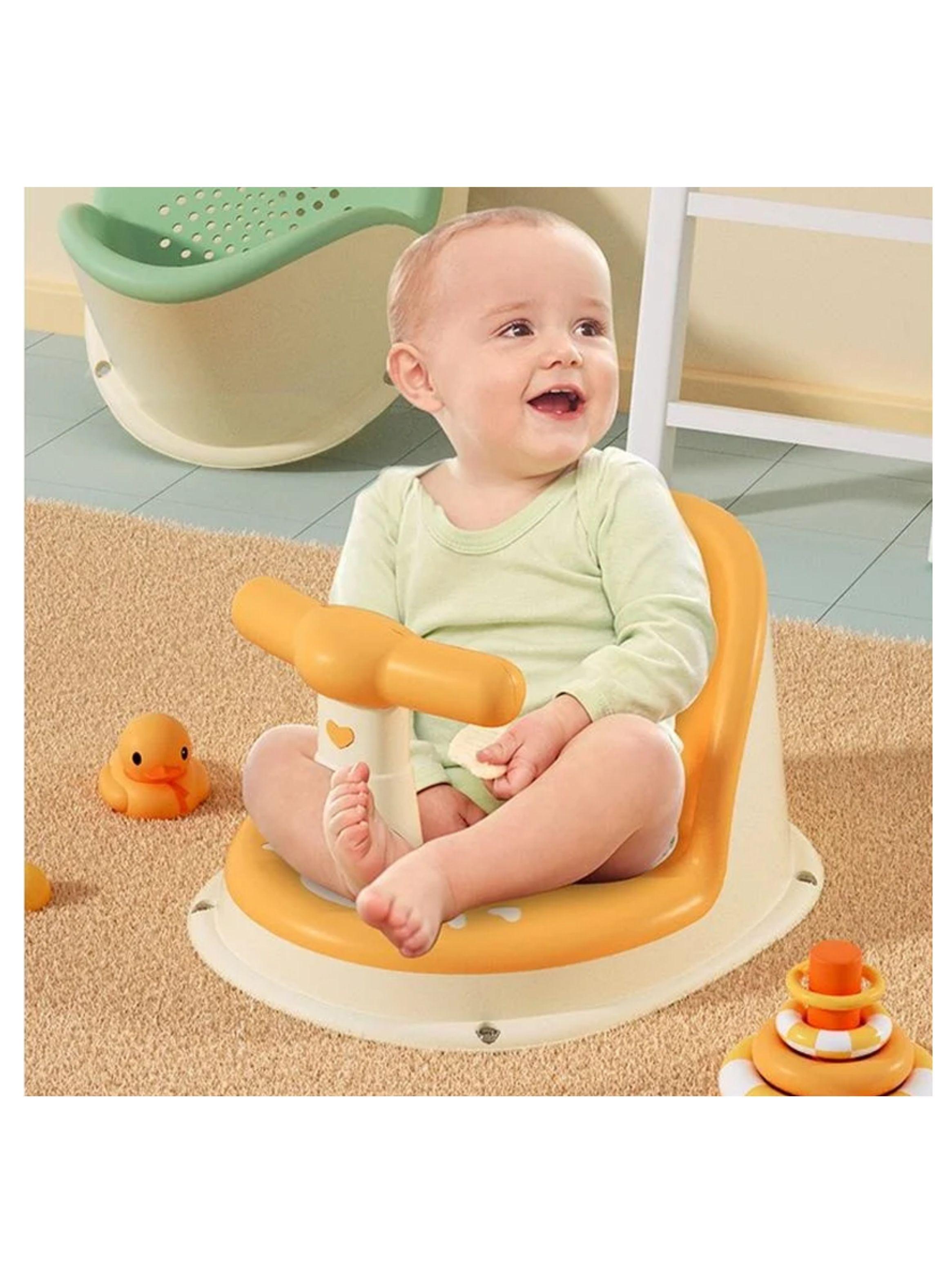 Silla De Ducha Para Bebes Niño Pequeños Asiento De Baño Tina-4