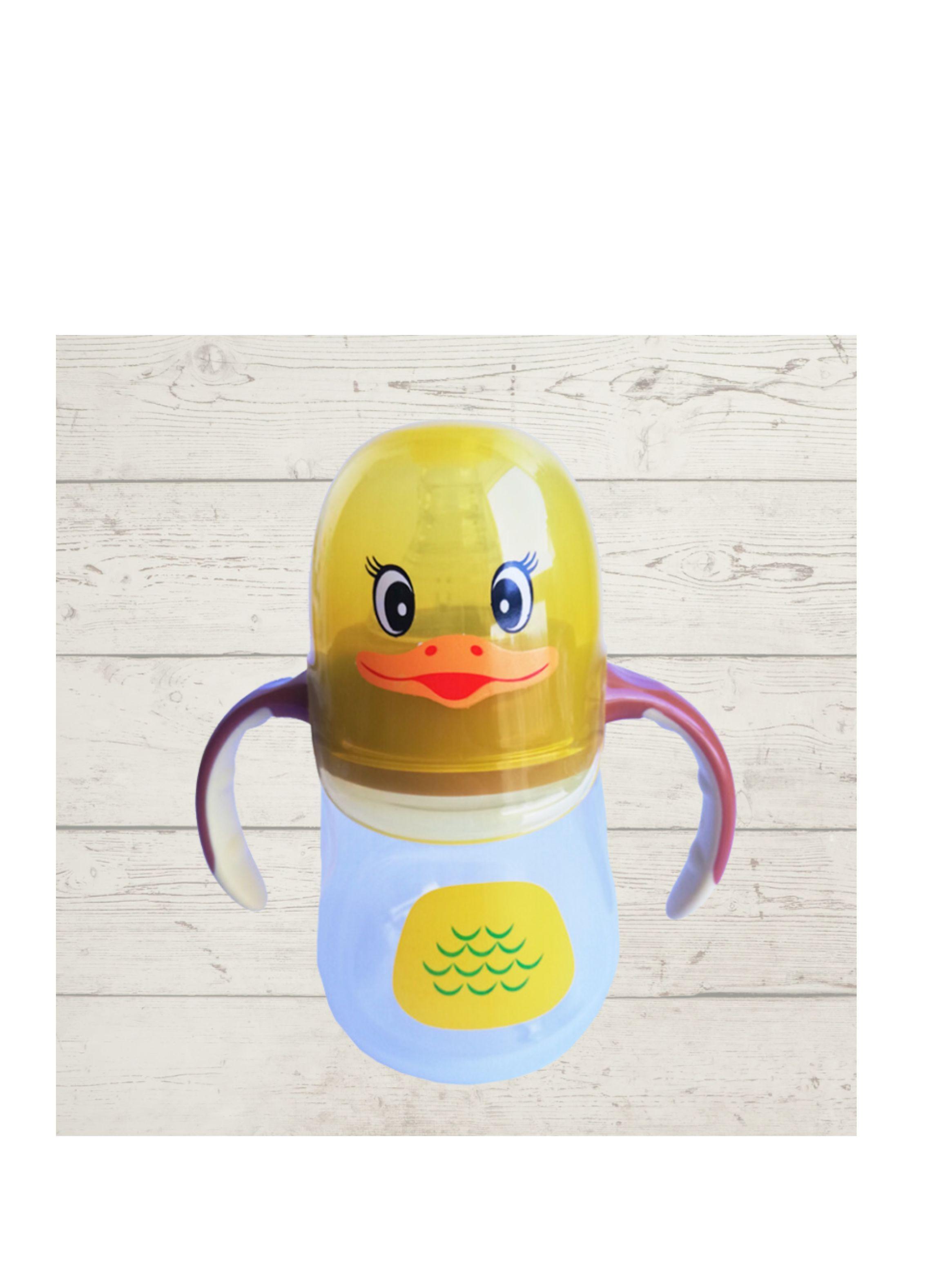 Mamadera Biberon Tetero Con Manillas Tapa Diseño Bebe Guagua-2