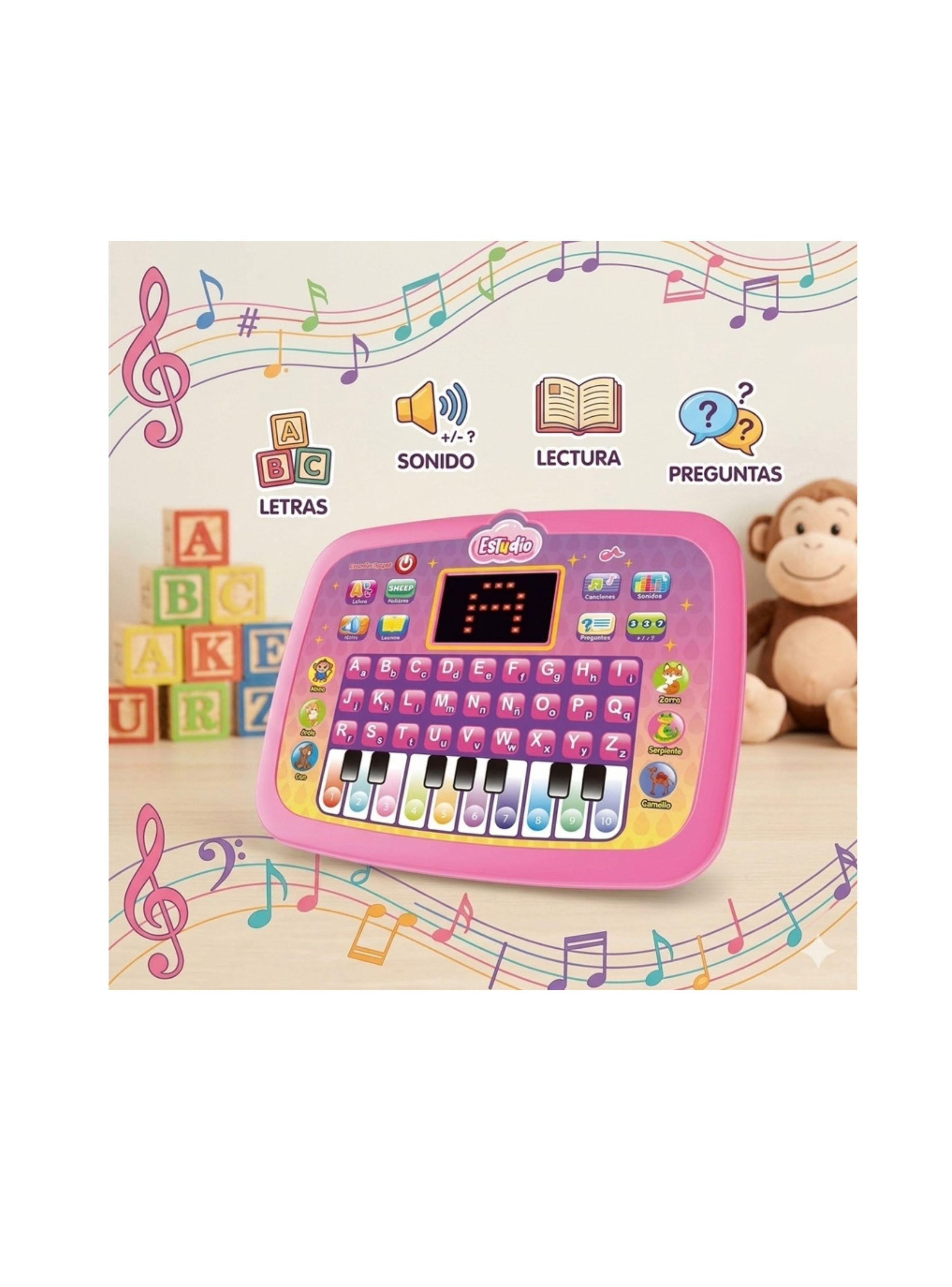 Tablet Educativa Infantil Didactica Juguete Bilingue Musical-5