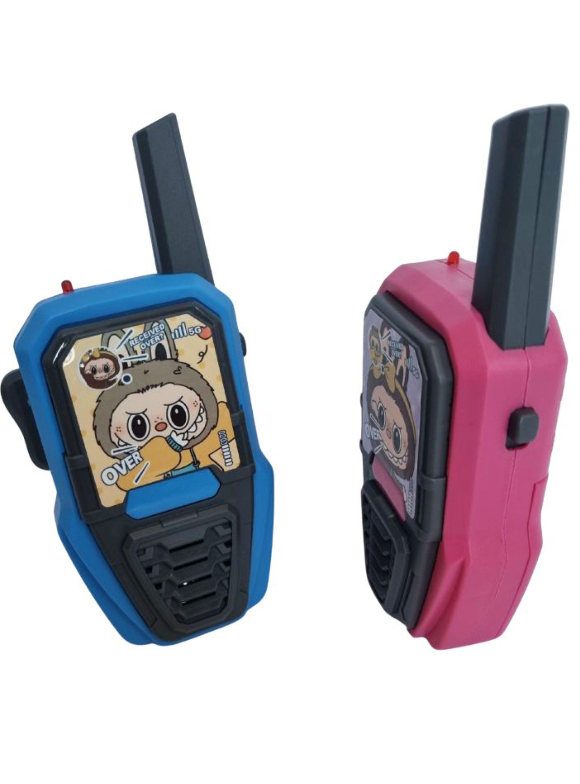 2 Radio Transmisor Walkie Talkie Para Niños Juguete Infantil-2